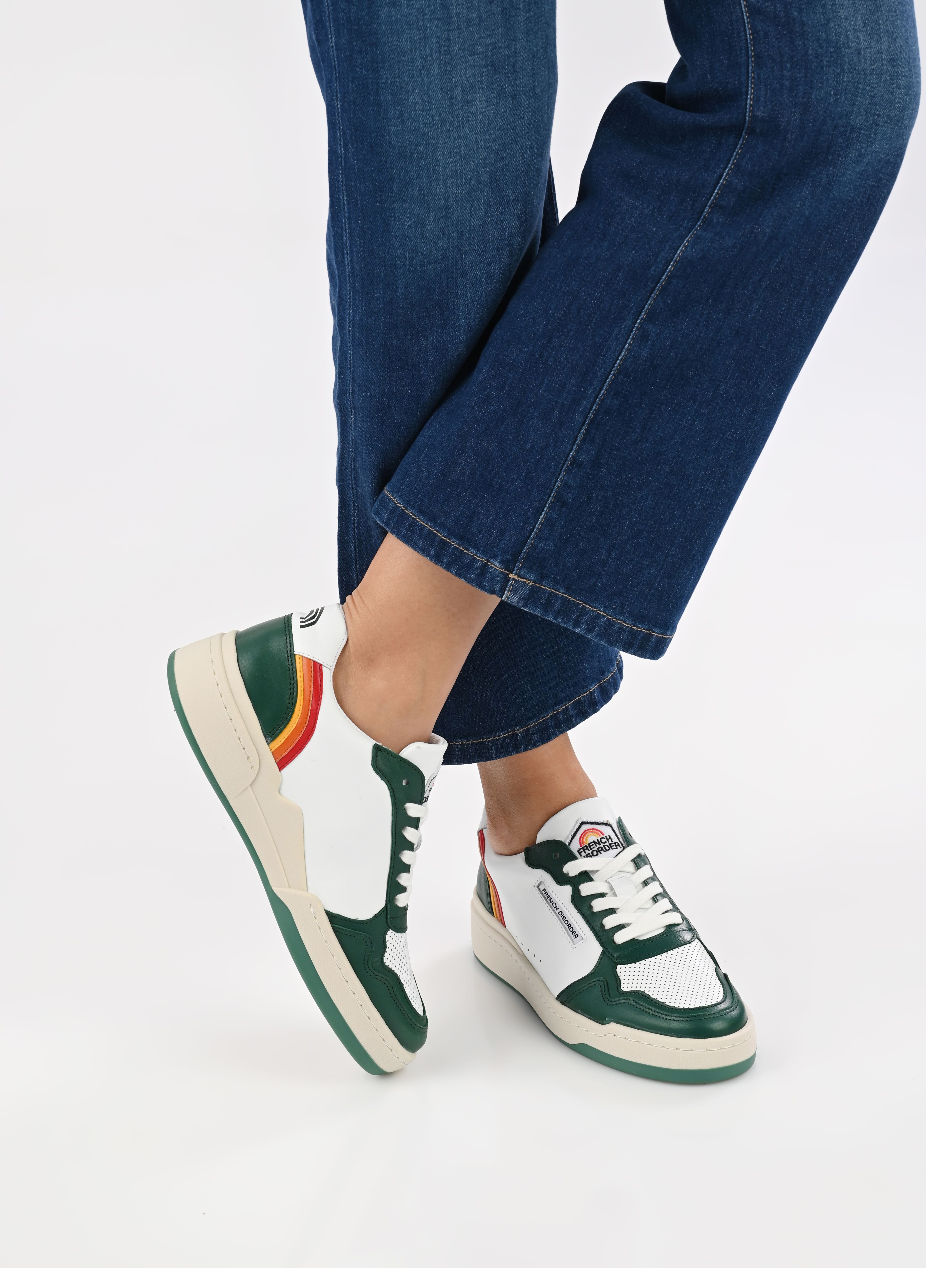 Lage sneakers Rainbow W dames groen French Disorder Lage sneakers Rainbow W dames groen VERT