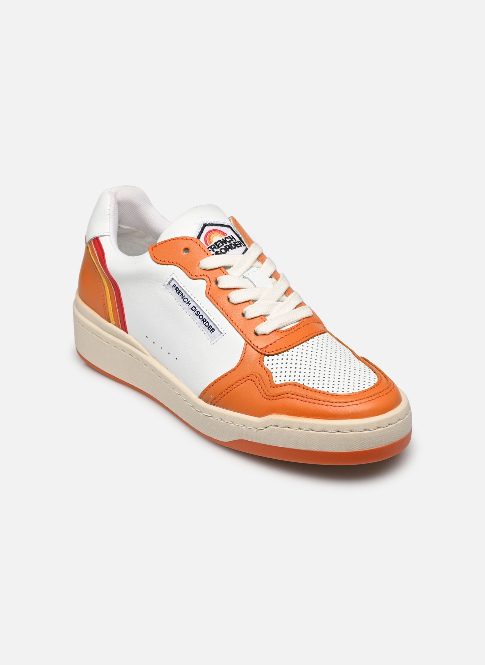 Niedrige Sneaker Rainbow W damen orange French Disorder Niedrige Sneaker Rainbow W damen orange ORANGE