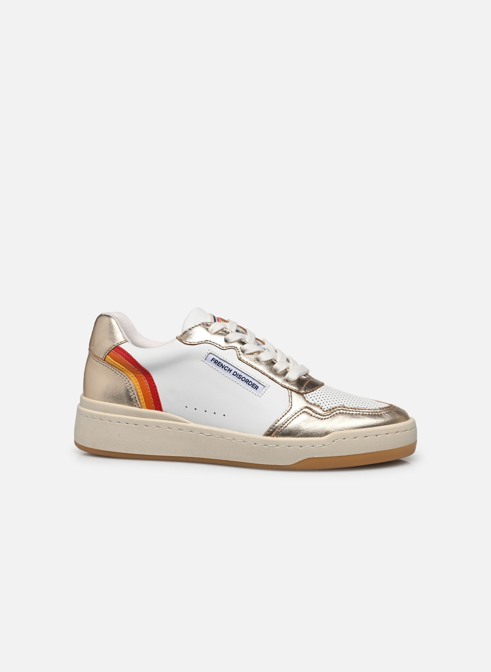Niedrige Sneaker Rainbow W damen weiß French Disorder Niedrige Sneaker Rainbow W damen weiß BLANC OR