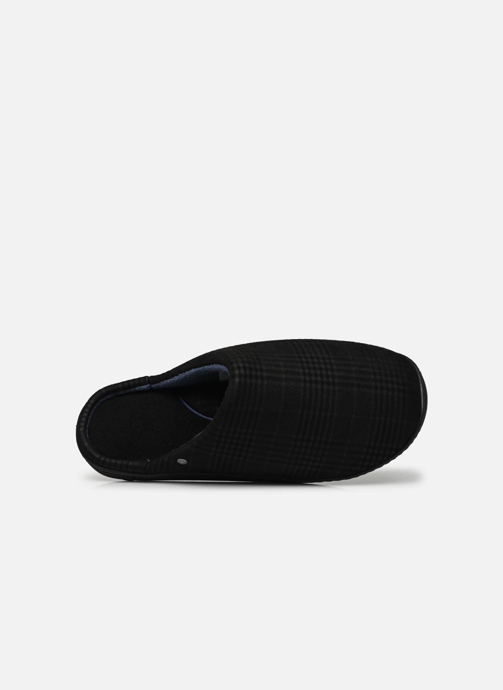 Chaussons Mules semelle ergonomique mousse intérie homme noir Isotoner Chaussons Mules semelle ergonomique mousse intérie homme noir Noir/Tartan