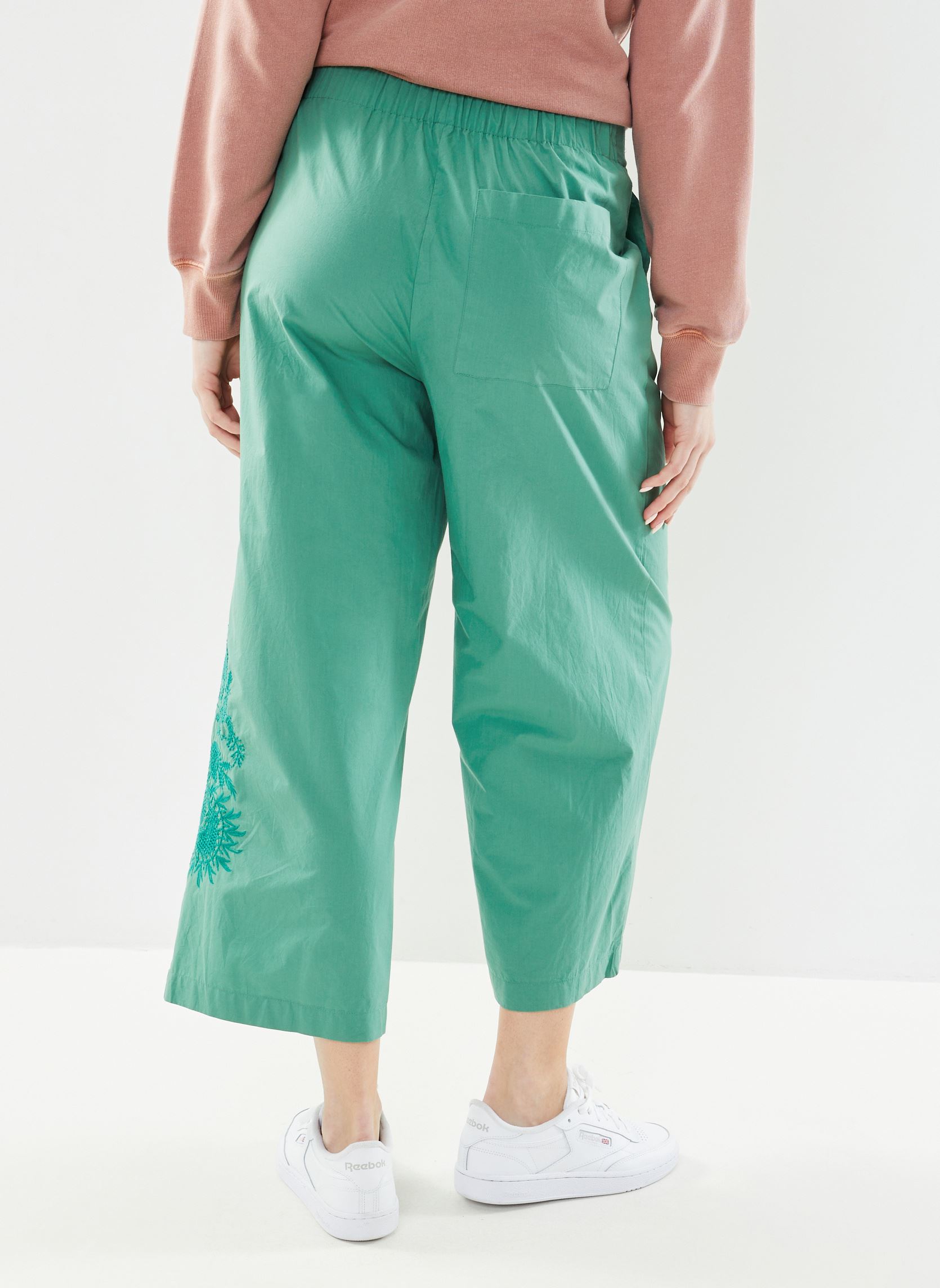 Pantalons larges Party TC129 Brd femme vert Leon & Harper Pantalons larges Party TC129 Brd femme vert GRASS