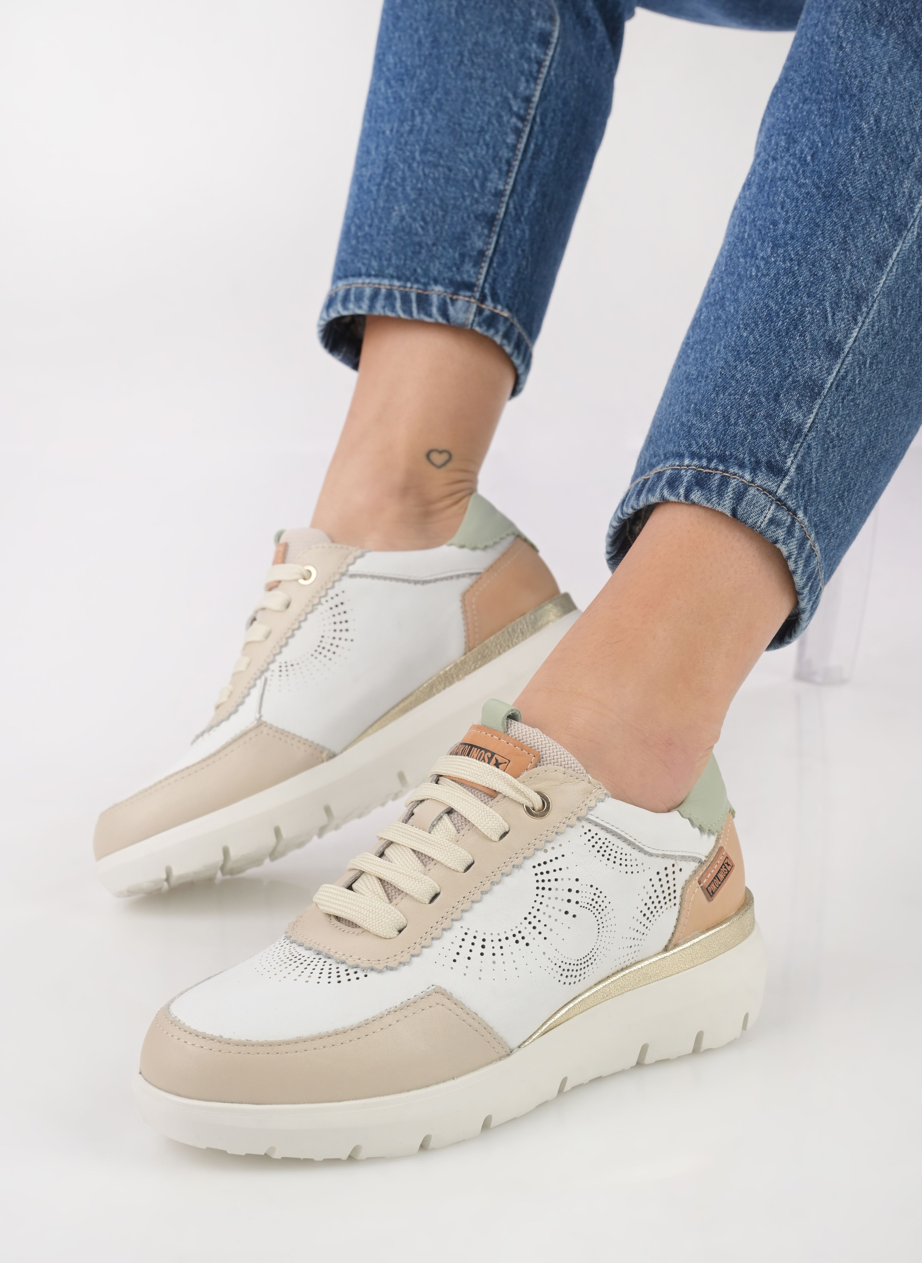 Baskets RUEDA W2A-6553C1 femme multicolore Pikolinos Baskets RUEDA W2A-6553C1 femme multicolore WHITE