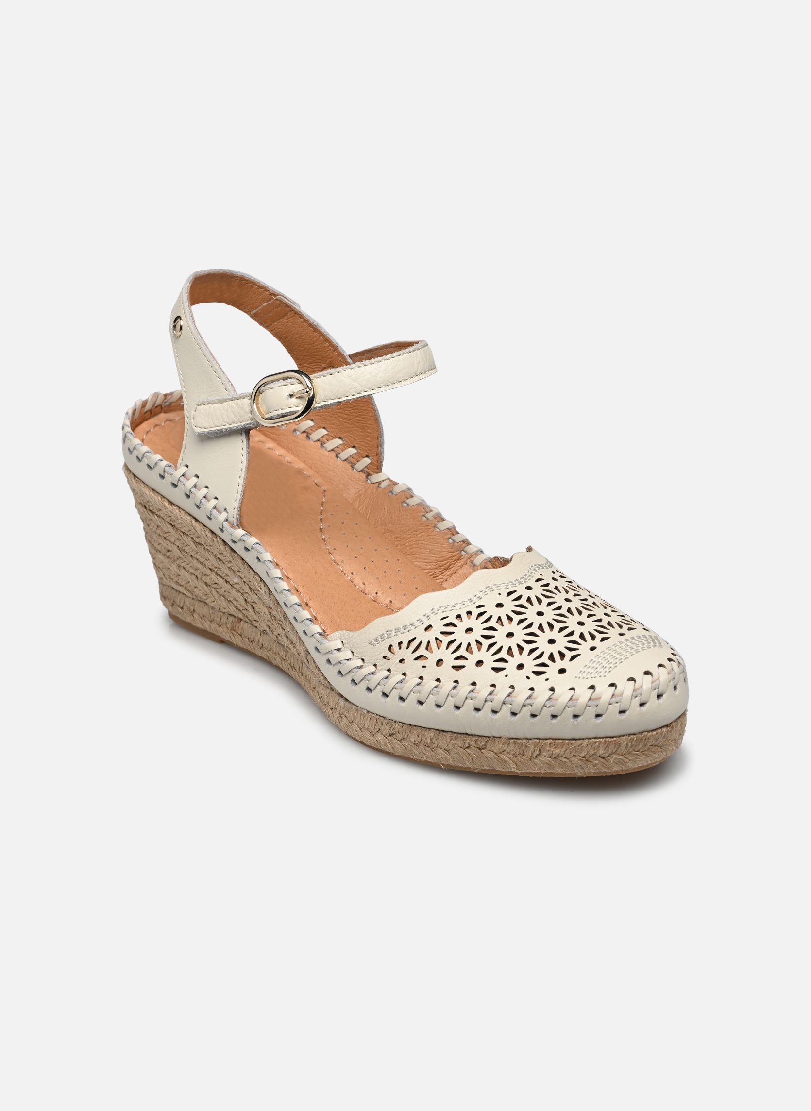 Sandales compensées et plateformes VILA W9Y-1508 femme blanc Pikolinos Sandales compensées et plateformes VILA W9Y-1508 femme blanc NATA