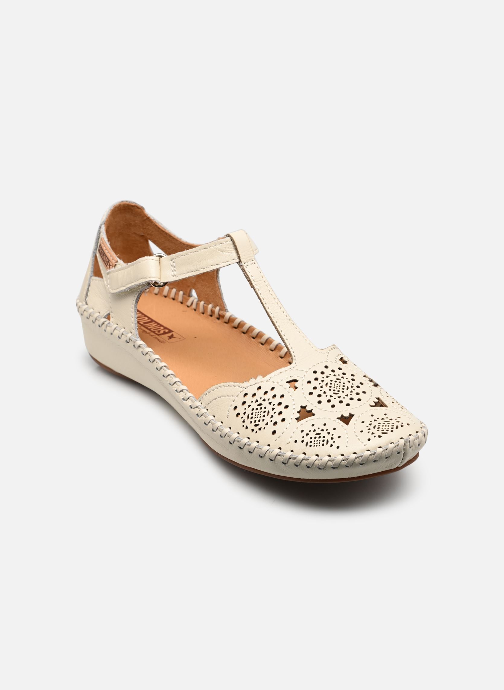 Flache Sandalen P.VALLARTA 655-0734 damen weiß Pikolinos Flache Sandalen P.VALLARTA 655-0734 damen weiß NATA