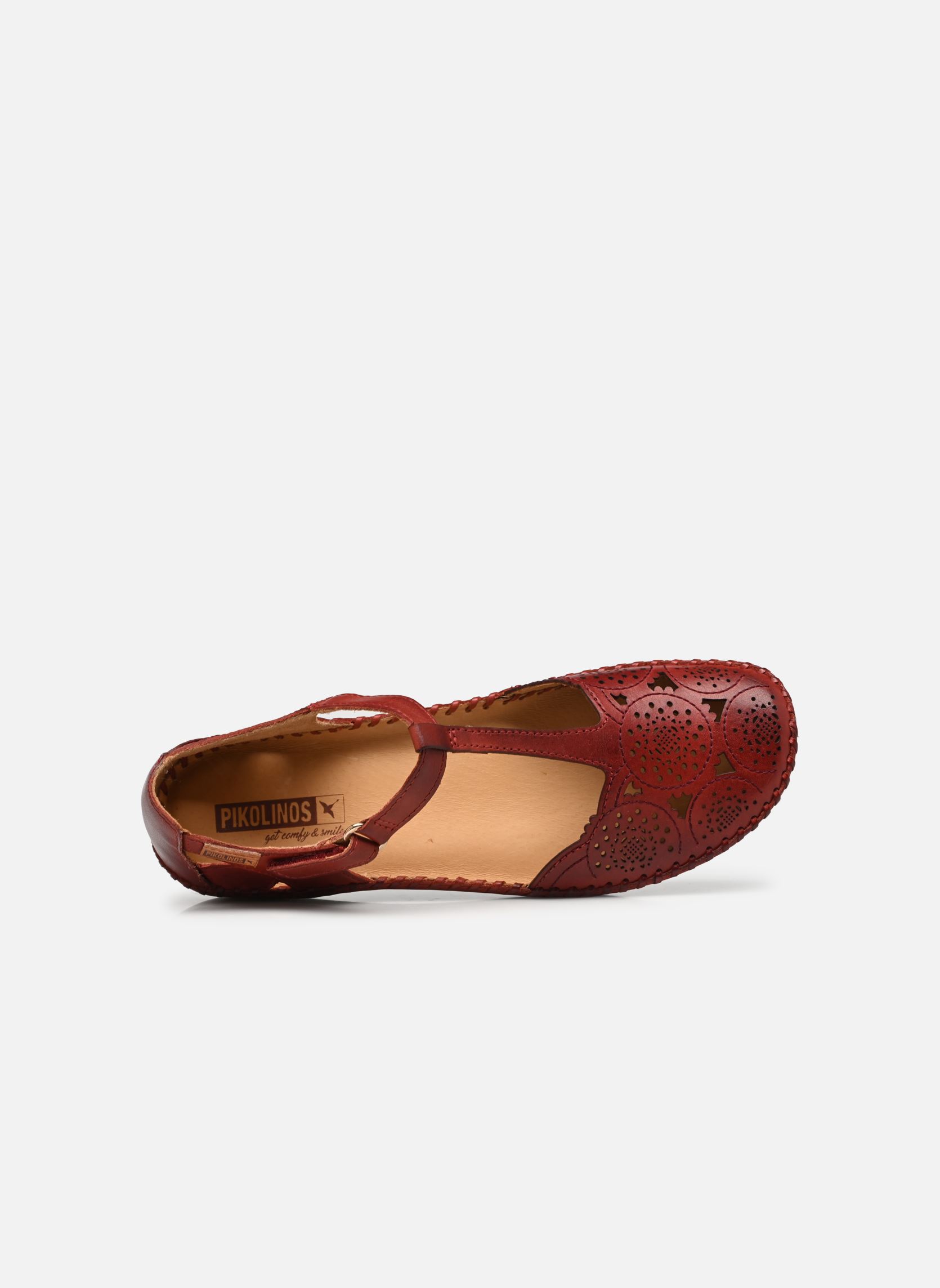 Sandales plates P.VALLARTA 655-0734 femme rouge Pikolinos Sandales plates P.VALLARTA 655-0734 femme rouge SANDIA