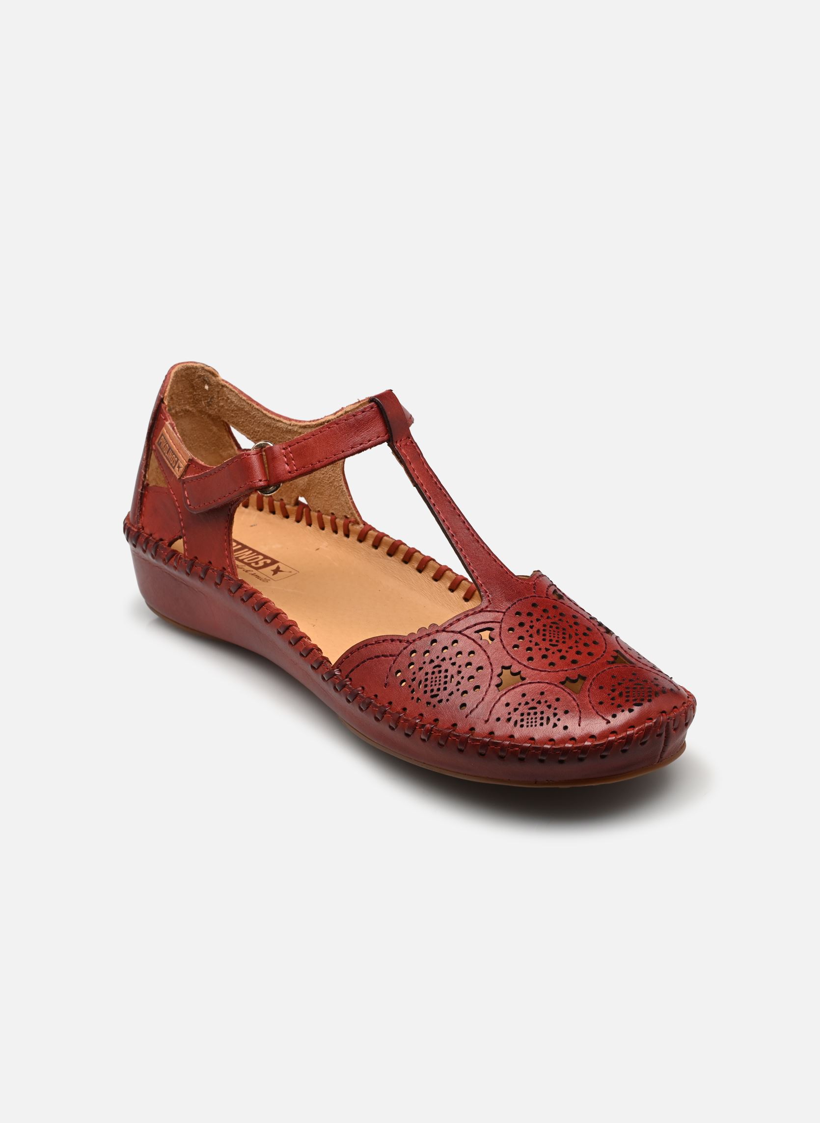Sandales plates P.VALLARTA 655-0734 femme rouge Pikolinos Sandales plates P.VALLARTA 655-0734 femme rouge SANDIA