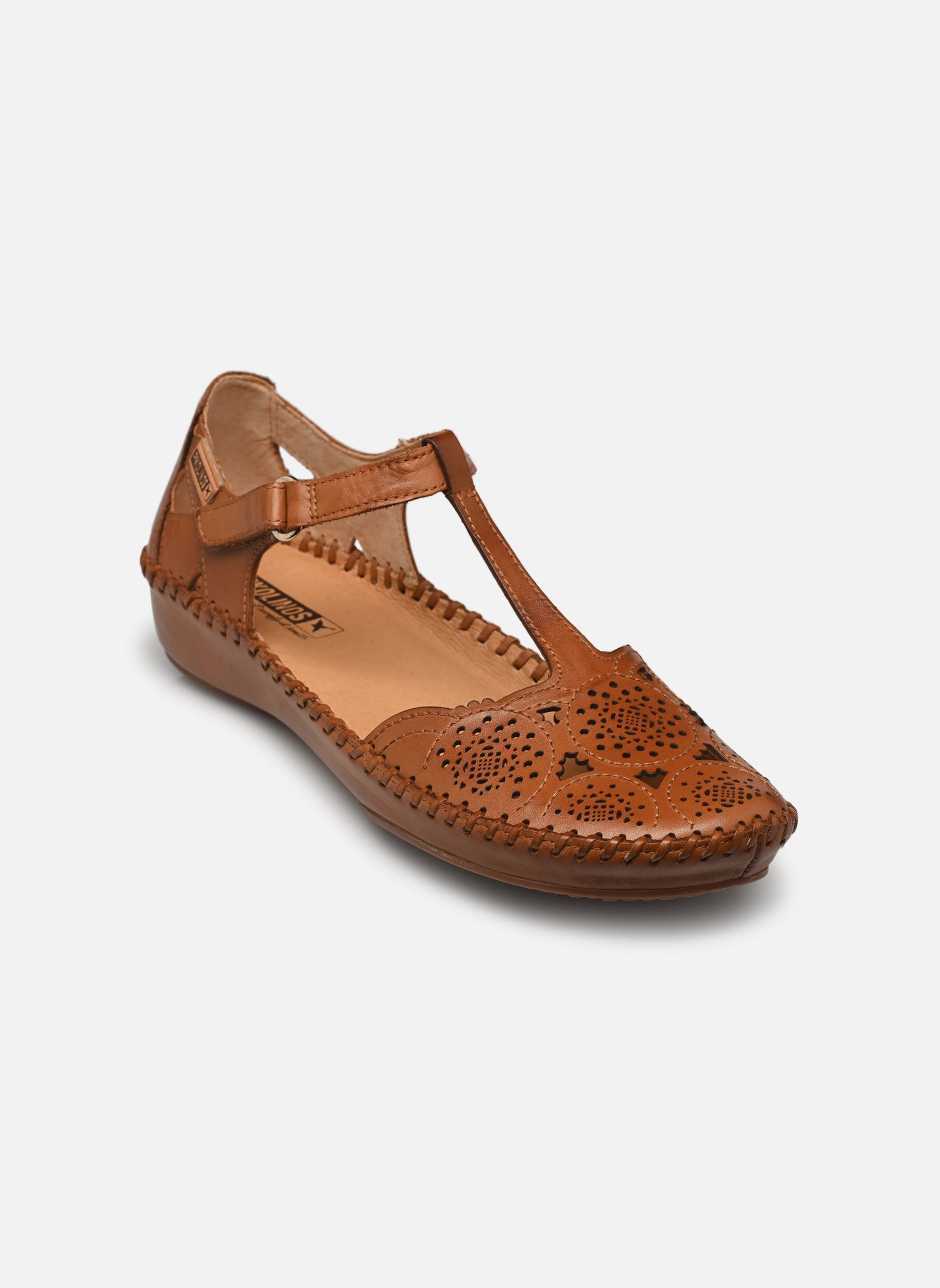 Sandali piatti P.VALLARTA 655-0734 donna marrone Pikolinos Sandali piatti P.VALLARTA 655-0734 donna marrone BRANDY