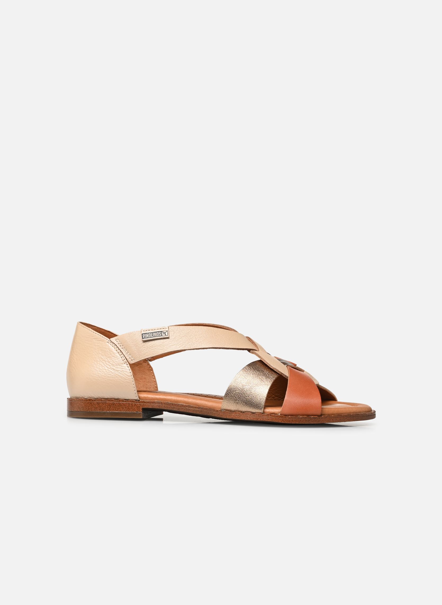 Flache Sandalen ALGAR W0X-0812 damen mehrfarbig Pikolinos Flache Sandalen ALGAR W0X-0812 damen mehrfarbig MARFIL