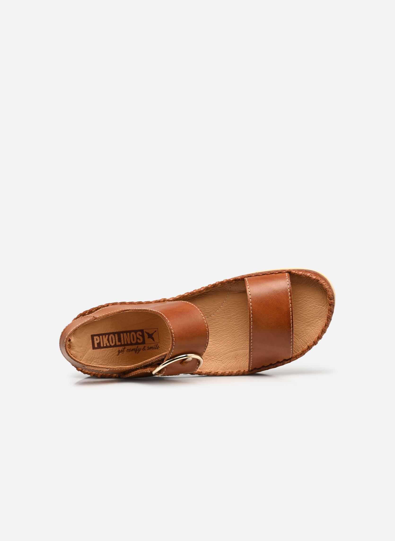 Sandales compensées et plateformes MARINA W1C-0709 femme marron Pikolinos Sandales compensées et plateformes MARINA W1C-0709 femme marron BRANDY