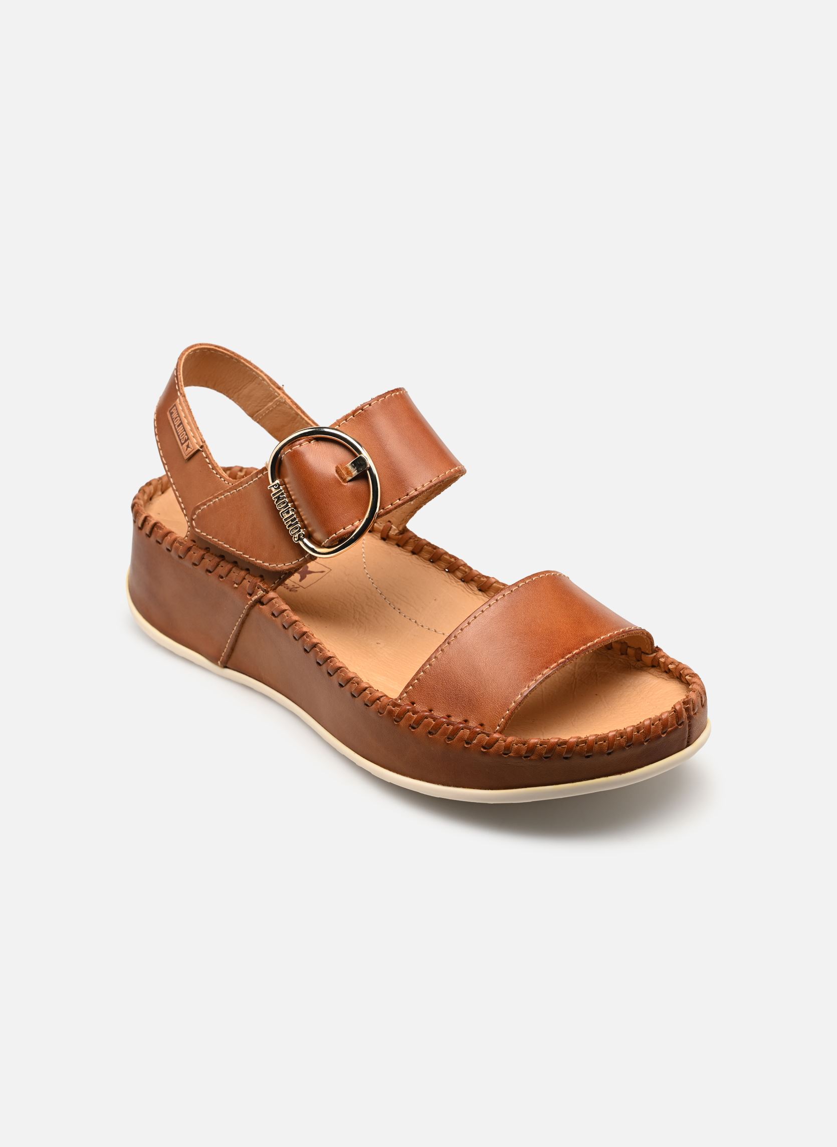 Sandales compensées et plateformes MARINA W1C-0709 femme marron Pikolinos Sandales compensées et plateformes MARINA W1C-0709 femme marron BRANDY
