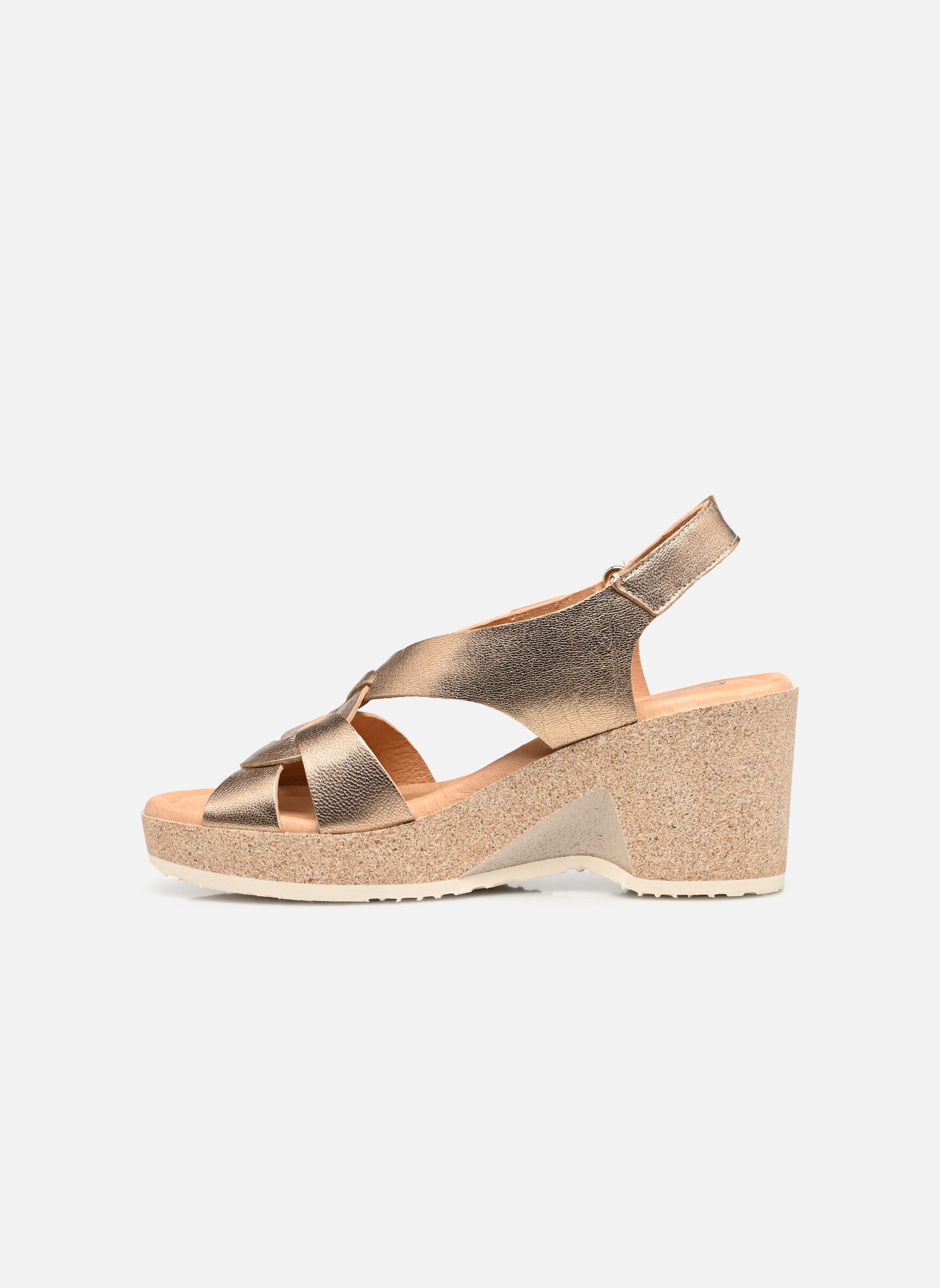 Sandales compensées et plateformes ARENALES W3B-1518CL femme rose Pikolinos Sandales compensées et plateformes ARENALES W3B-1518CL femme rose CHAMPAGNE