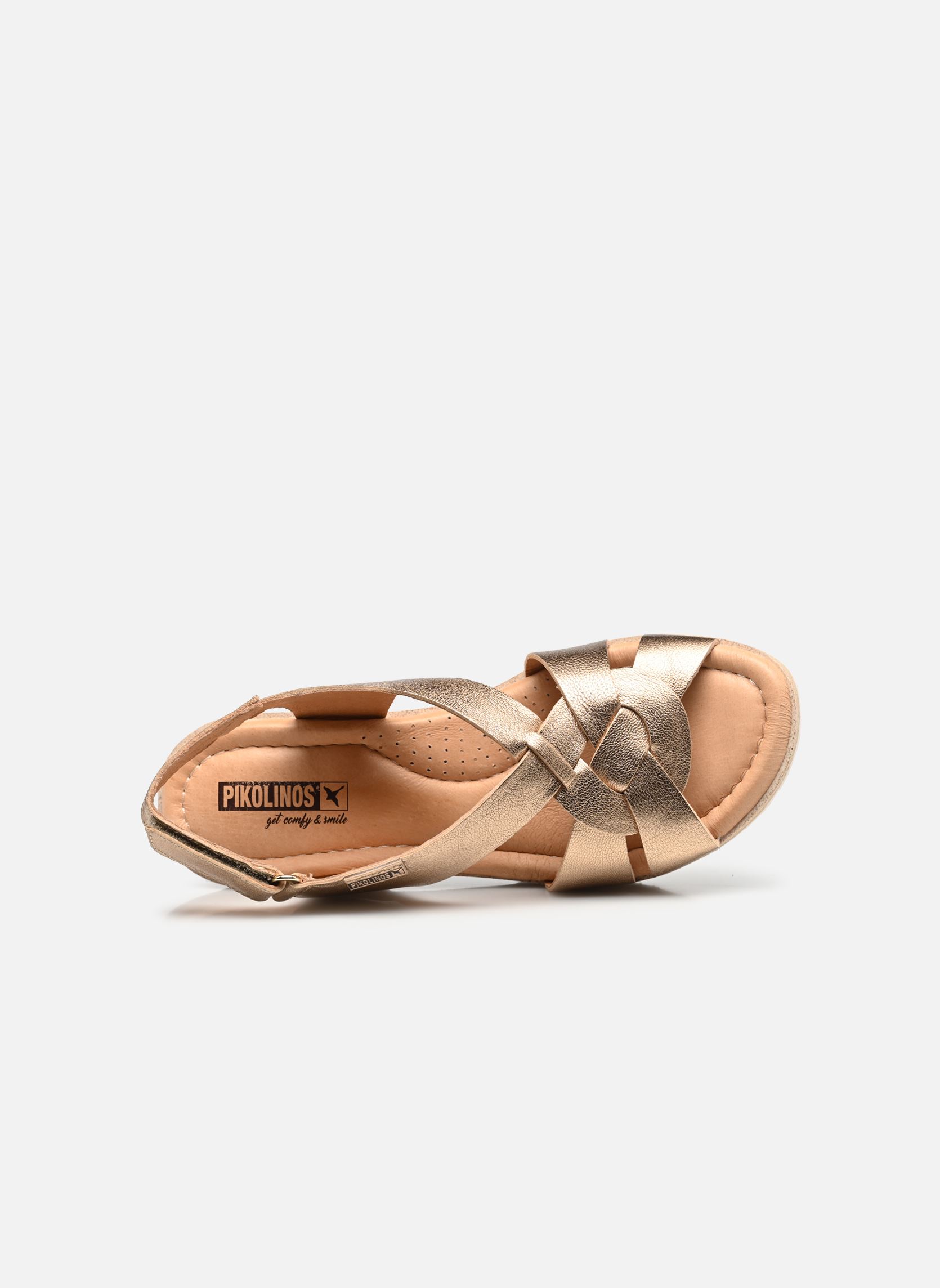 Sandales compensées et plateformes ARENALES W3B-1518CL femme rose Pikolinos Sandales compensées et plateformes ARENALES W3B-1518CL femme rose CHAMPAGNE