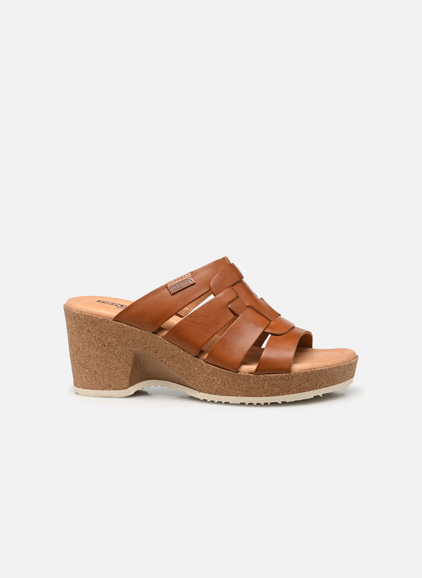 Pantoletten und Clogs ARENALES W3B-1520 damen braun Pikolinos Pantoletten und Clogs ARENALES W3B-1520 damen braun BRANDY