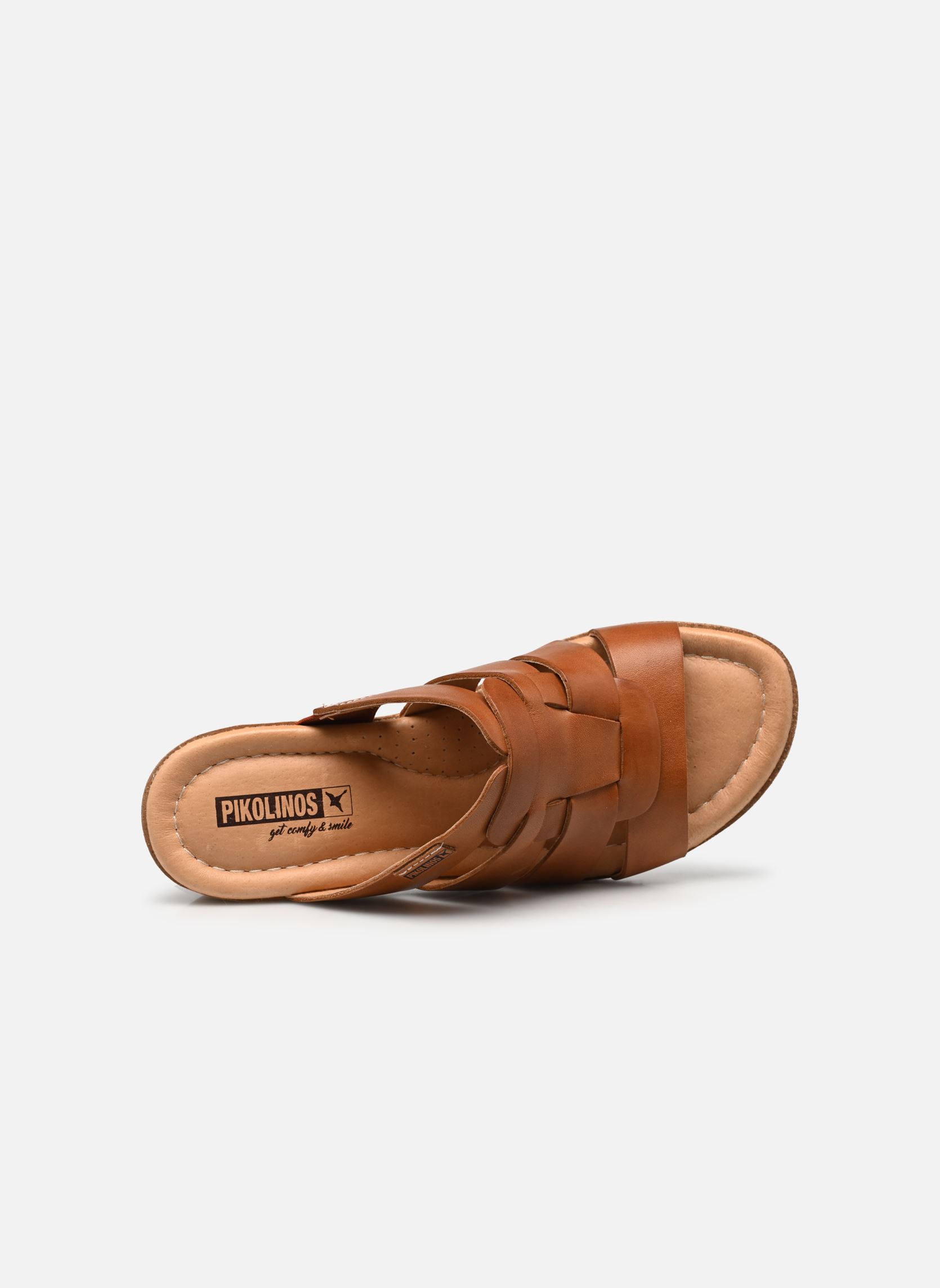 Pantoletten und Clogs ARENALES W3B-1520 damen braun Pikolinos Pantoletten und Clogs ARENALES W3B-1520 damen braun BRANDY