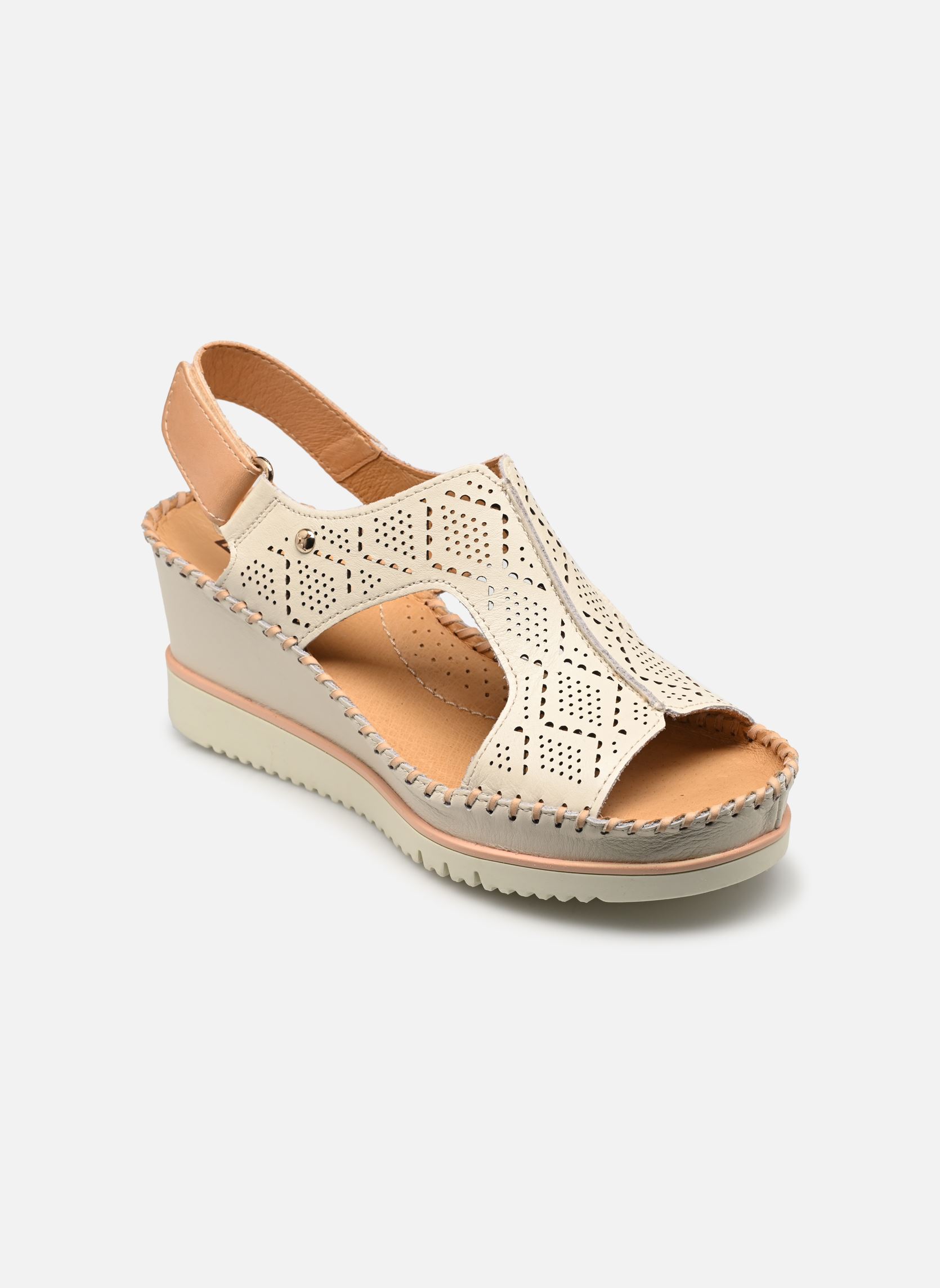 Keil- und Plateausandalen AGUADULCE W3Z-1775C1 damen weiß Pikolinos Keil- und Plateausandalen AGUADULCE W3Z-1775C1 damen weiß NATA