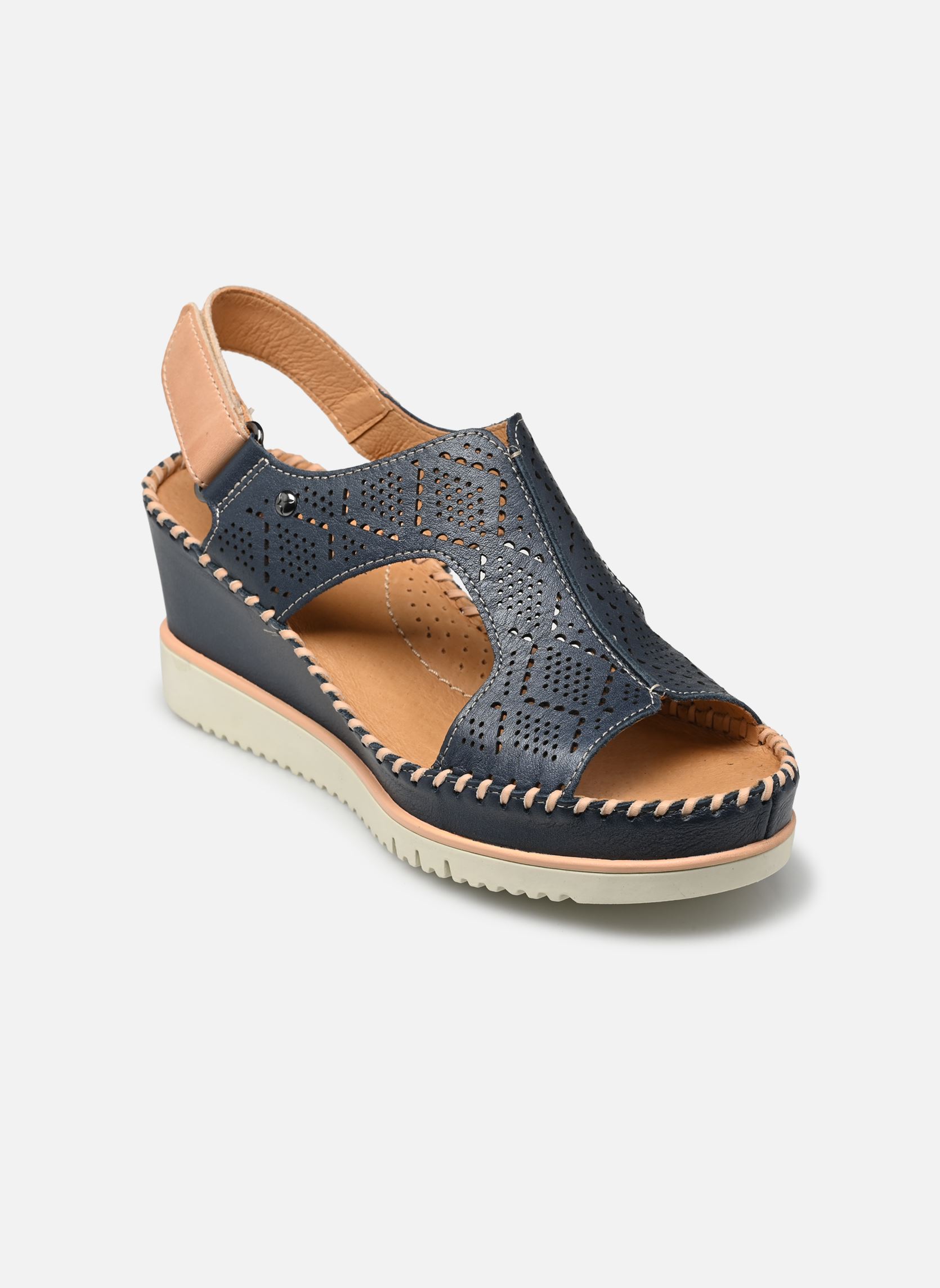 Sandales compensées et plateformes AGUADULCE W3Z-1775C1 femme bleu Pikolinos Sandales compensées et plateformes AGUADULCE W3Z-1775C1 femme bleu BLUE