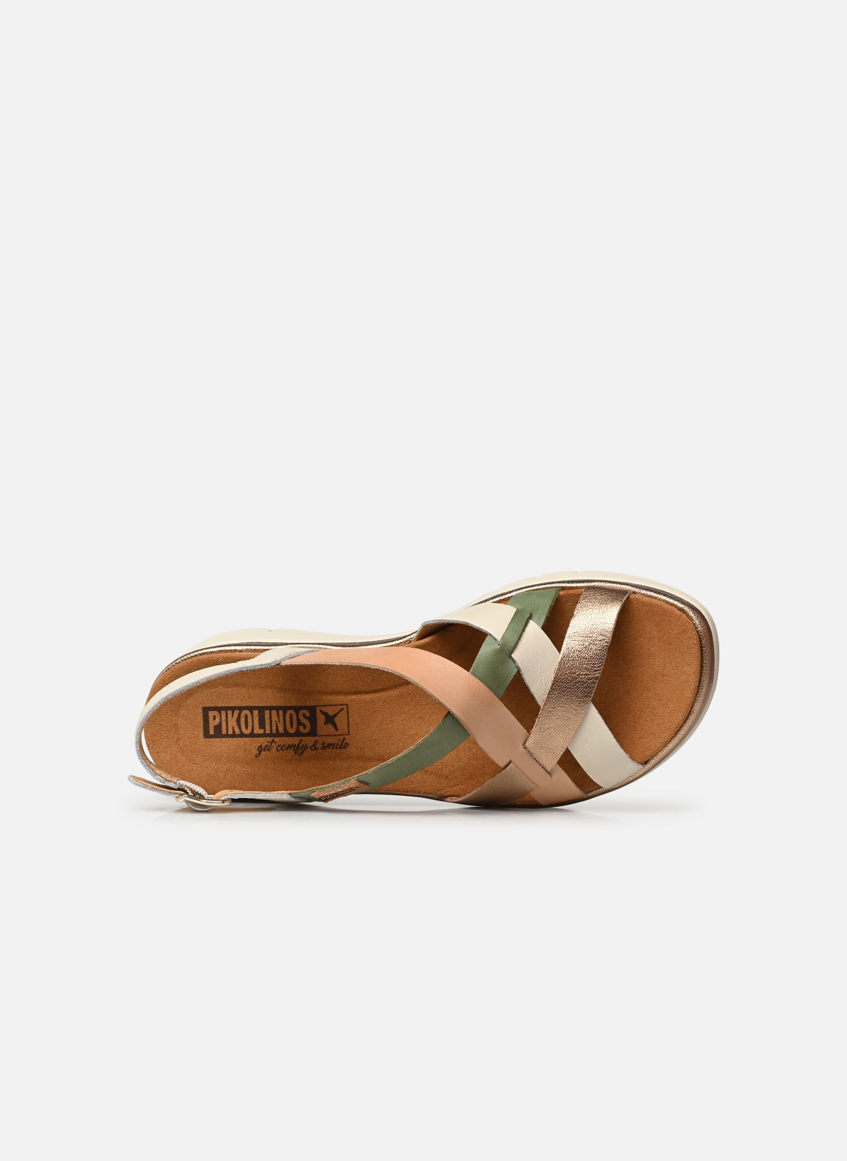 Sandales compensées et plateformes PALMA W4N-0650C1 femme multicolore Pikolinos Sandales compensées et plateformes PALMA W4N-0650C1 femme multicolore NATA