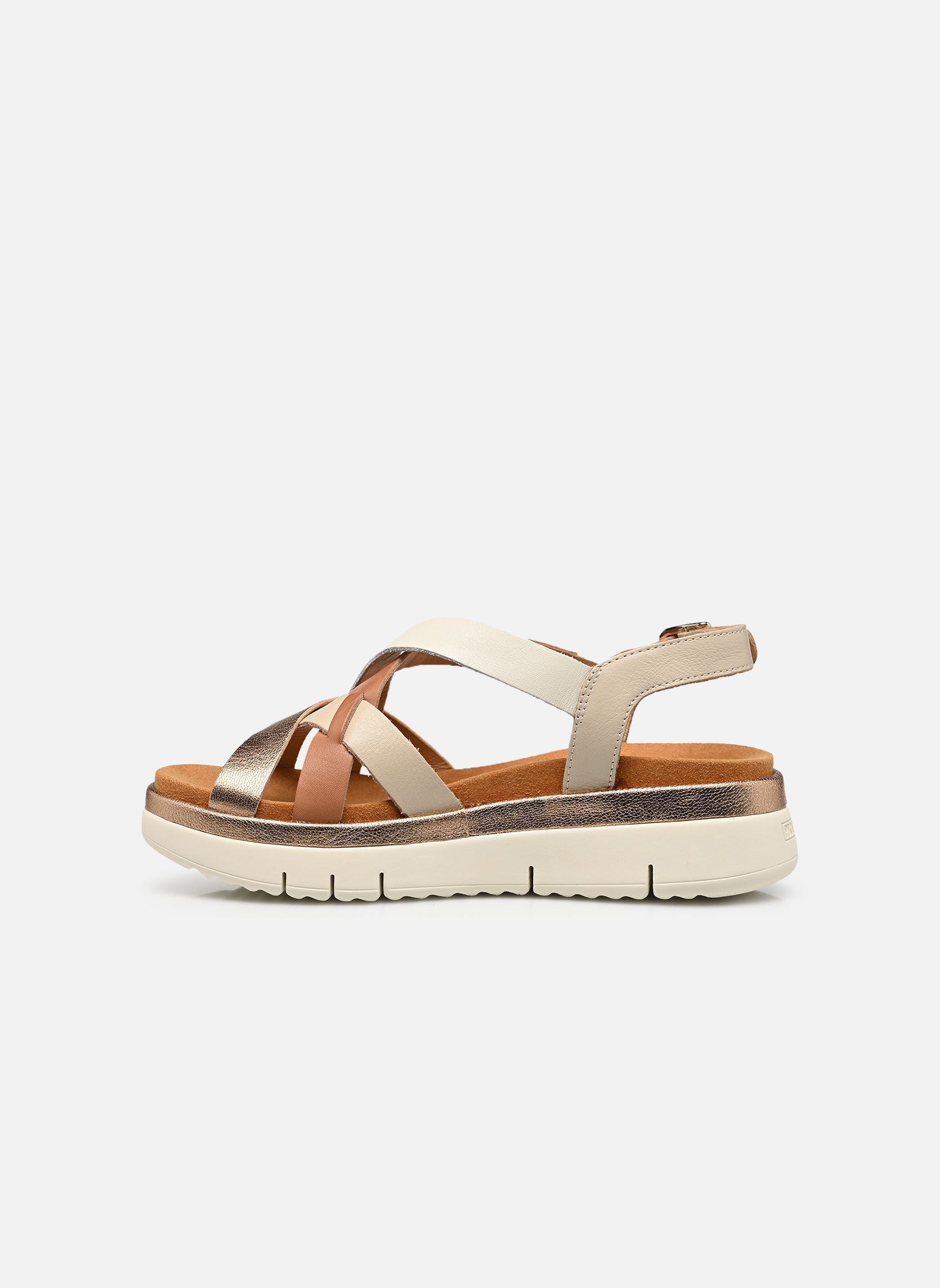 Sandales compensées et plateformes PALMA W4N-0650C1 femme multicolore Pikolinos Sandales compensées et plateformes PALMA W4N-0650C1 femme multicolore MARFIL