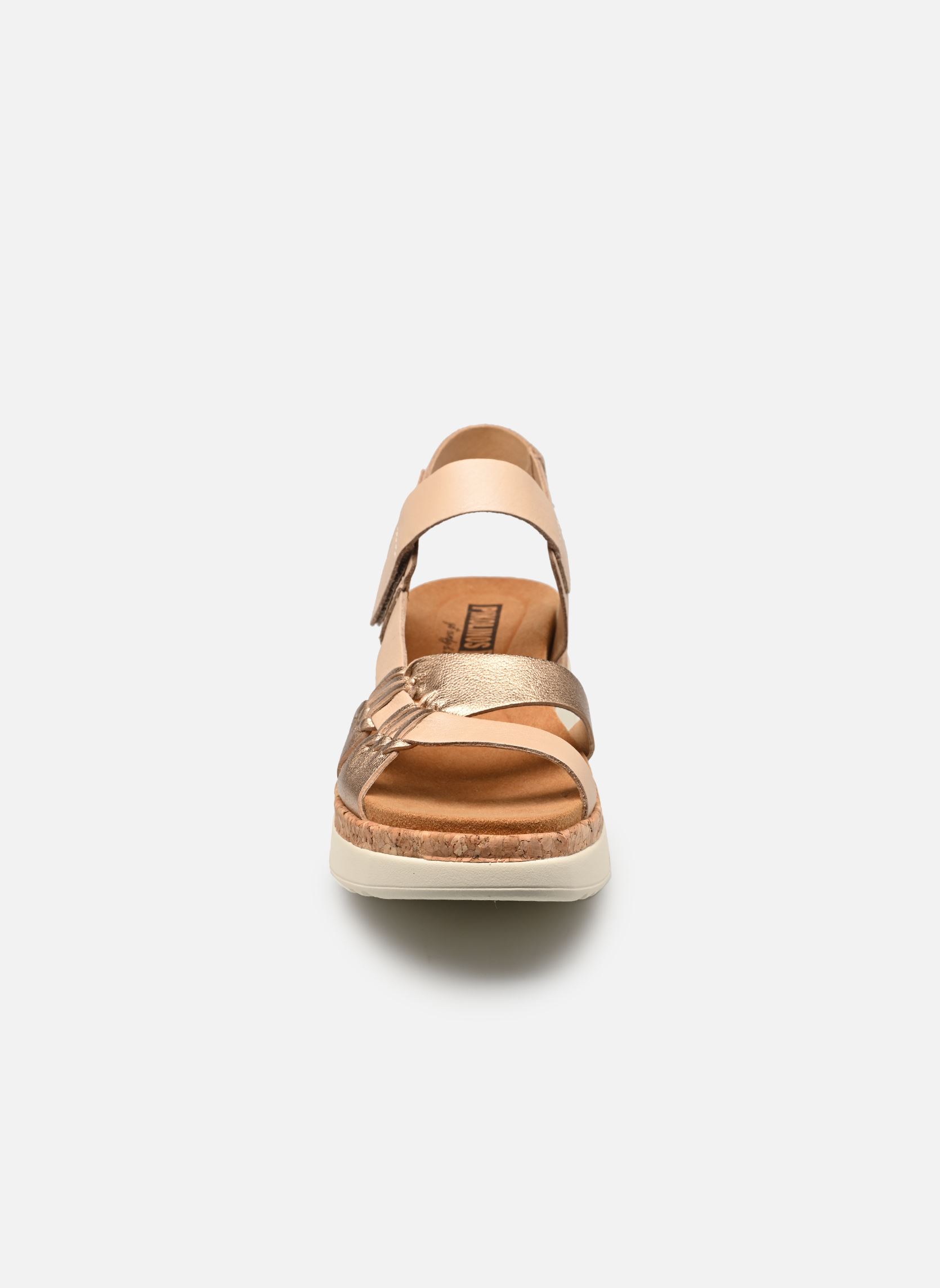 Sandales compensées et plateformes PALMA W4N-0968 femme beige Pikolinos Sandales compensées et plateformes PALMA W4N-0968 femme beige CHAMPAGNE