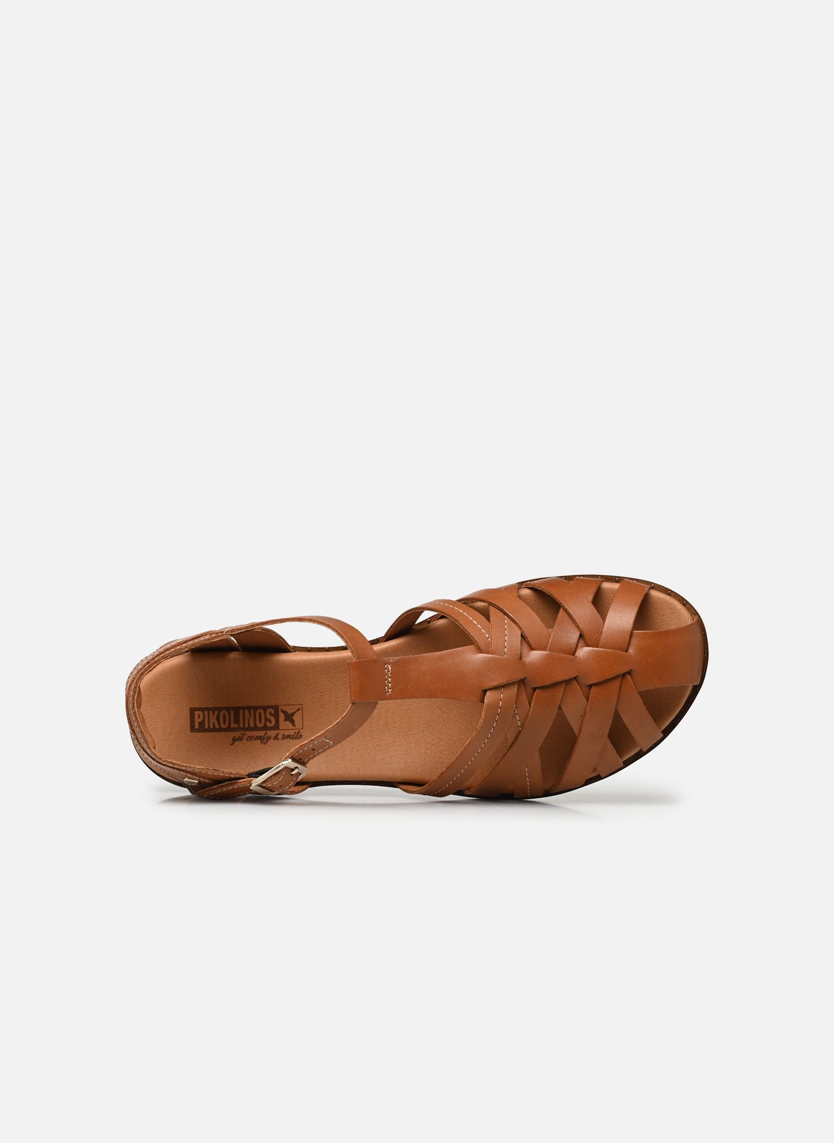 Sandales plates FORMENTERA W8Q-0803 femme marron Pikolinos Sandales plates FORMENTERA W8Q-0803 femme marron BRANDY