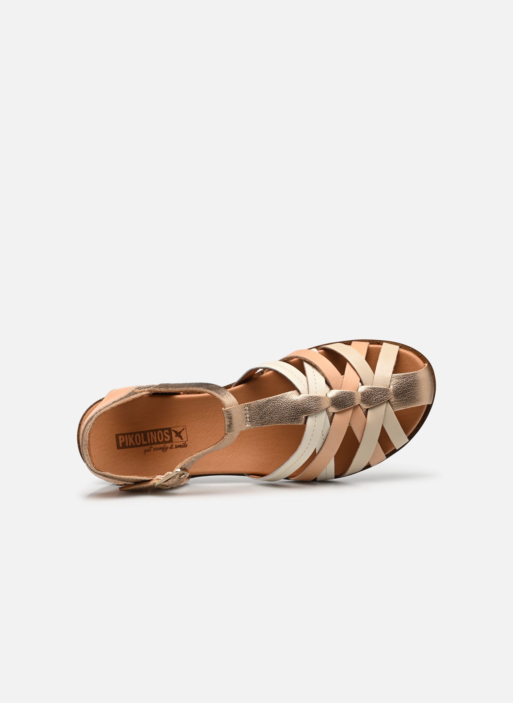 Sandali piatti FORMENTERA W8Q-0803 donna multicolore Pikolinos Sandali piatti FORMENTERA W8Q-0803 donna multicolore CHAMPAGNE