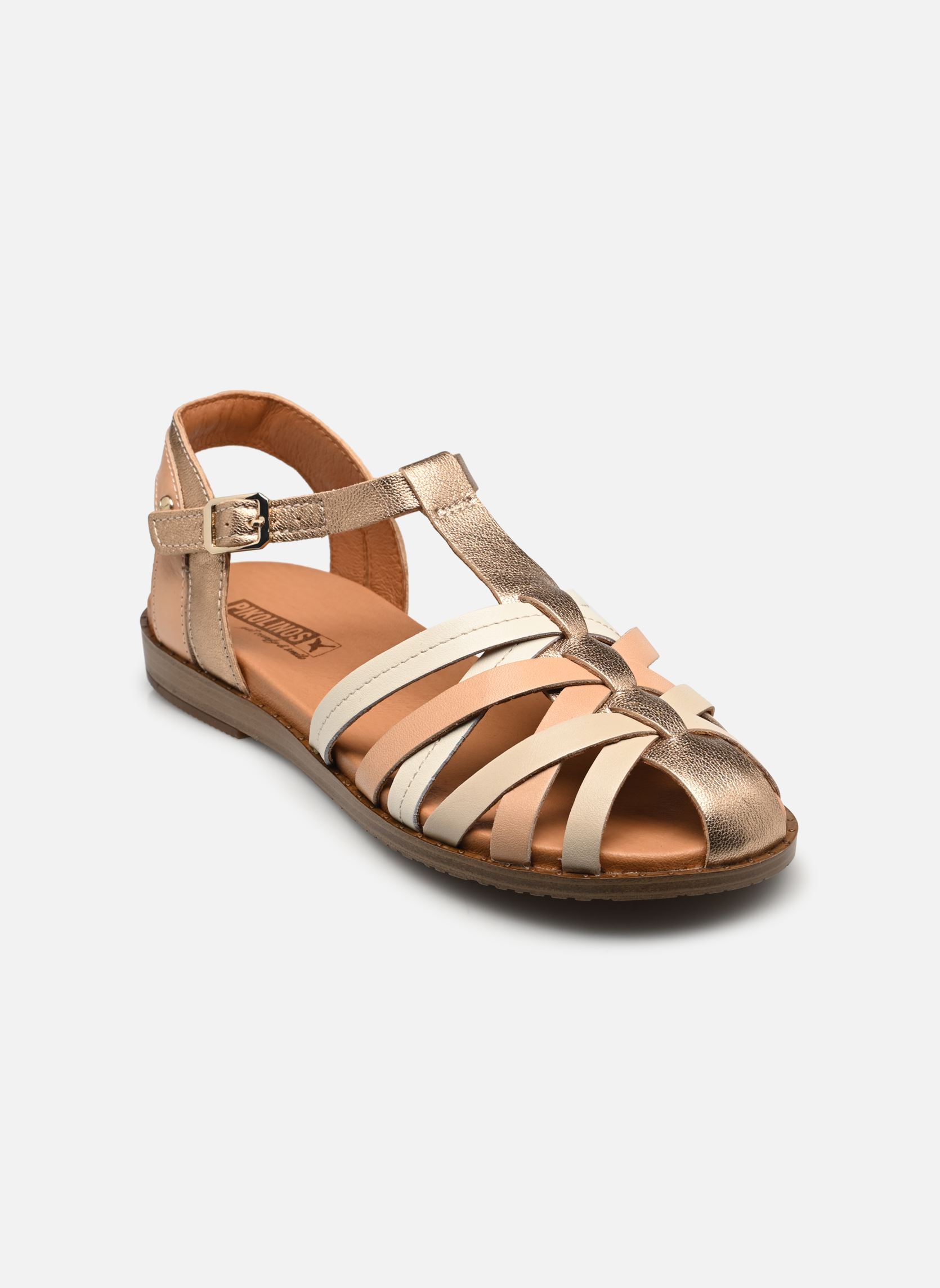 Sandali piatti FORMENTERA W8Q-0803 donna multicolore Pikolinos Sandali piatti FORMENTERA W8Q-0803 donna multicolore CHAMPAGNE