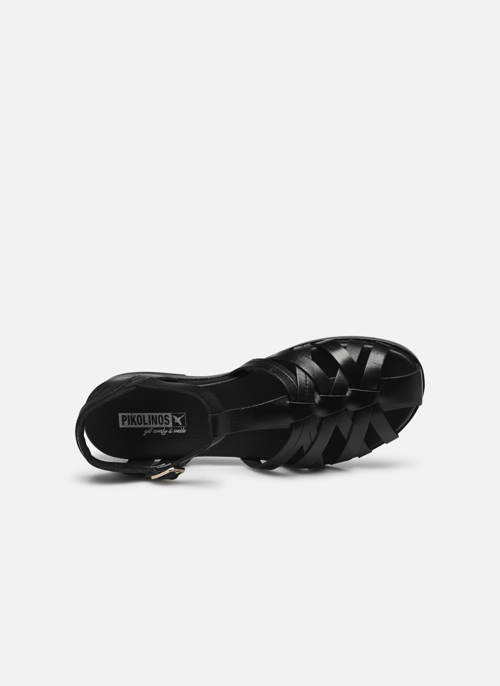 Flache Sandalen FORMENTERA W8Q-0803 damen schwarz Pikolinos Flache Sandalen FORMENTERA W8Q-0803 damen schwarz BLACK