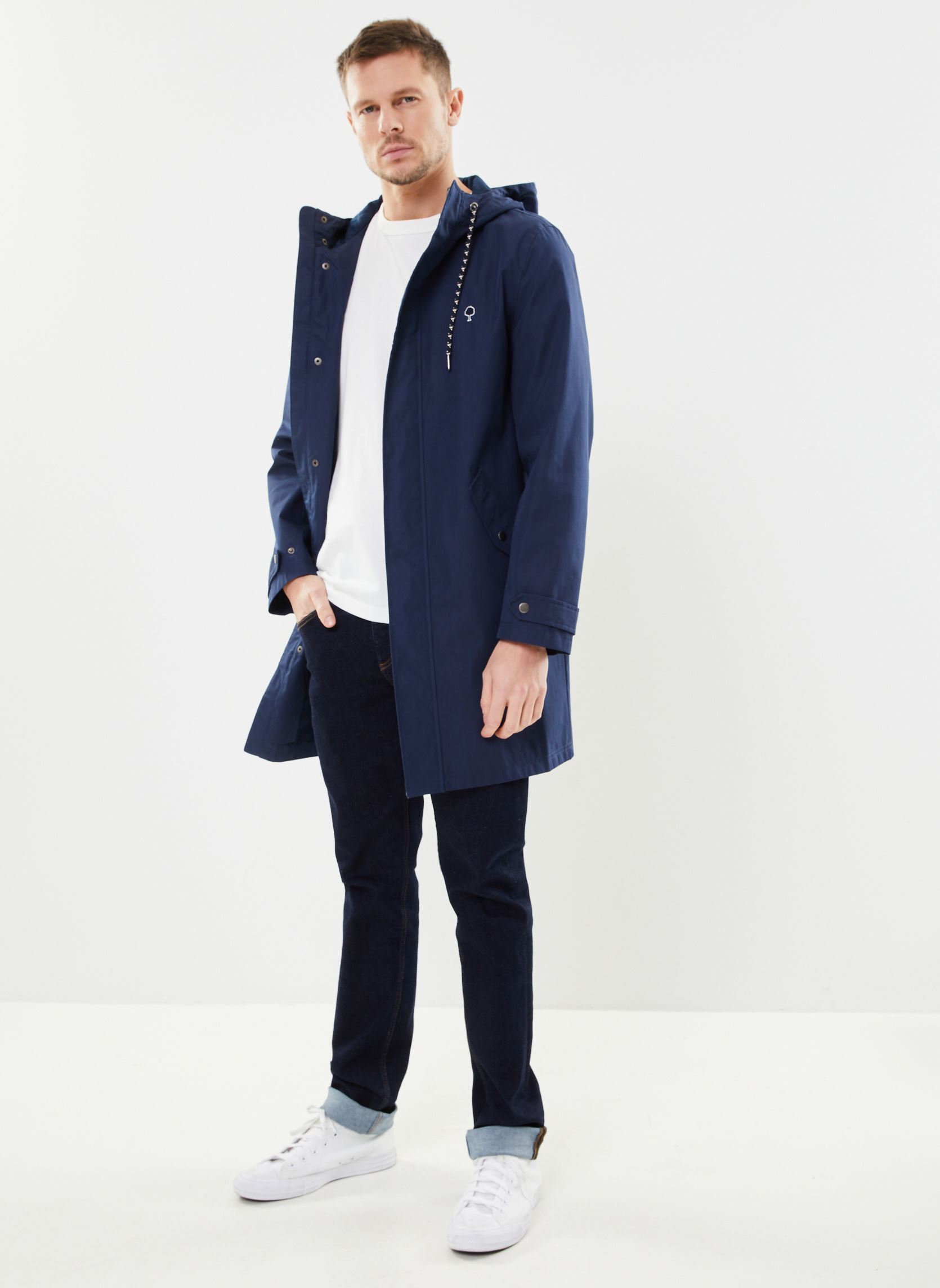 Vestes imperméables Gresigne Raincoat Co Syn Wov homme bleu Faguo Vestes imperméables Gresigne Raincoat Co Syn Wov homme bleu NAV00