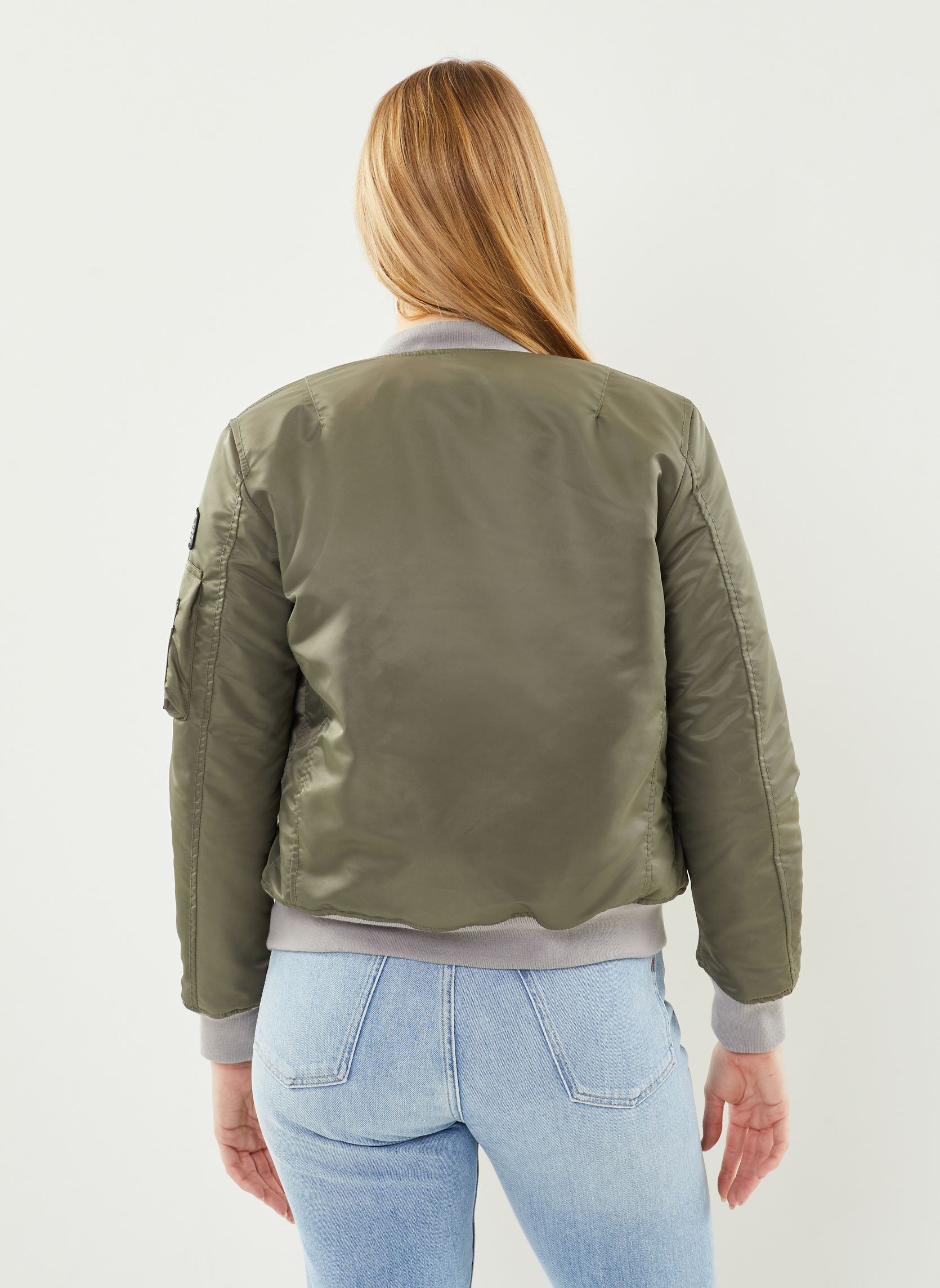 Blousons Bomber Femme-AIRFORCEWRS femme vert Schott Blousons Bomber Femme-AIRFORCEWRS femme vert SAGE KAKI