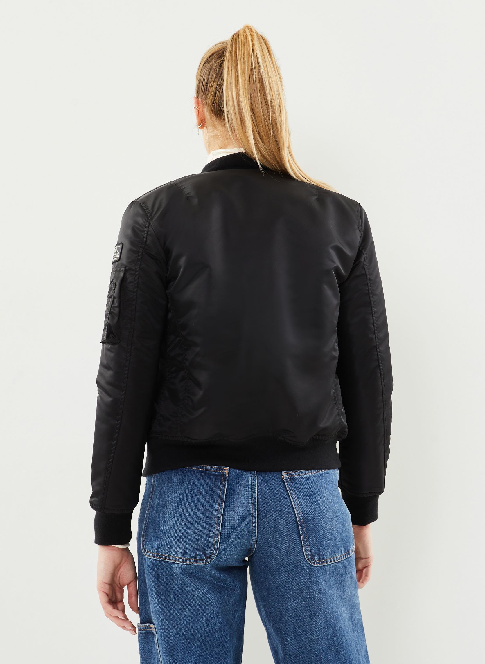 Blousons Bomber Femme-AIRFORCEWRS femme noir Schott Blousons Bomber Femme-AIRFORCEWRS femme noir BLACK