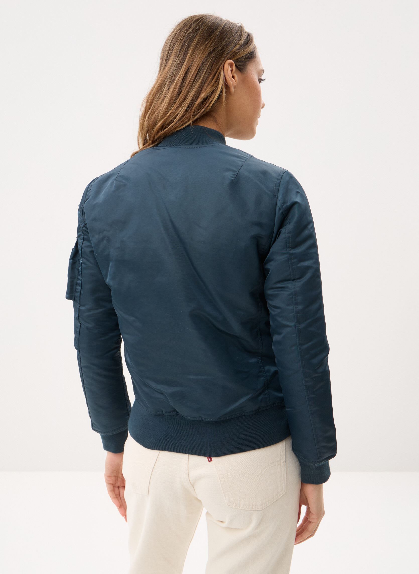 Blousons Bomber Femme-AIRFORCEWRS femme bleu Schott Blousons Bomber Femme-AIRFORCEWRS femme bleu NAVY