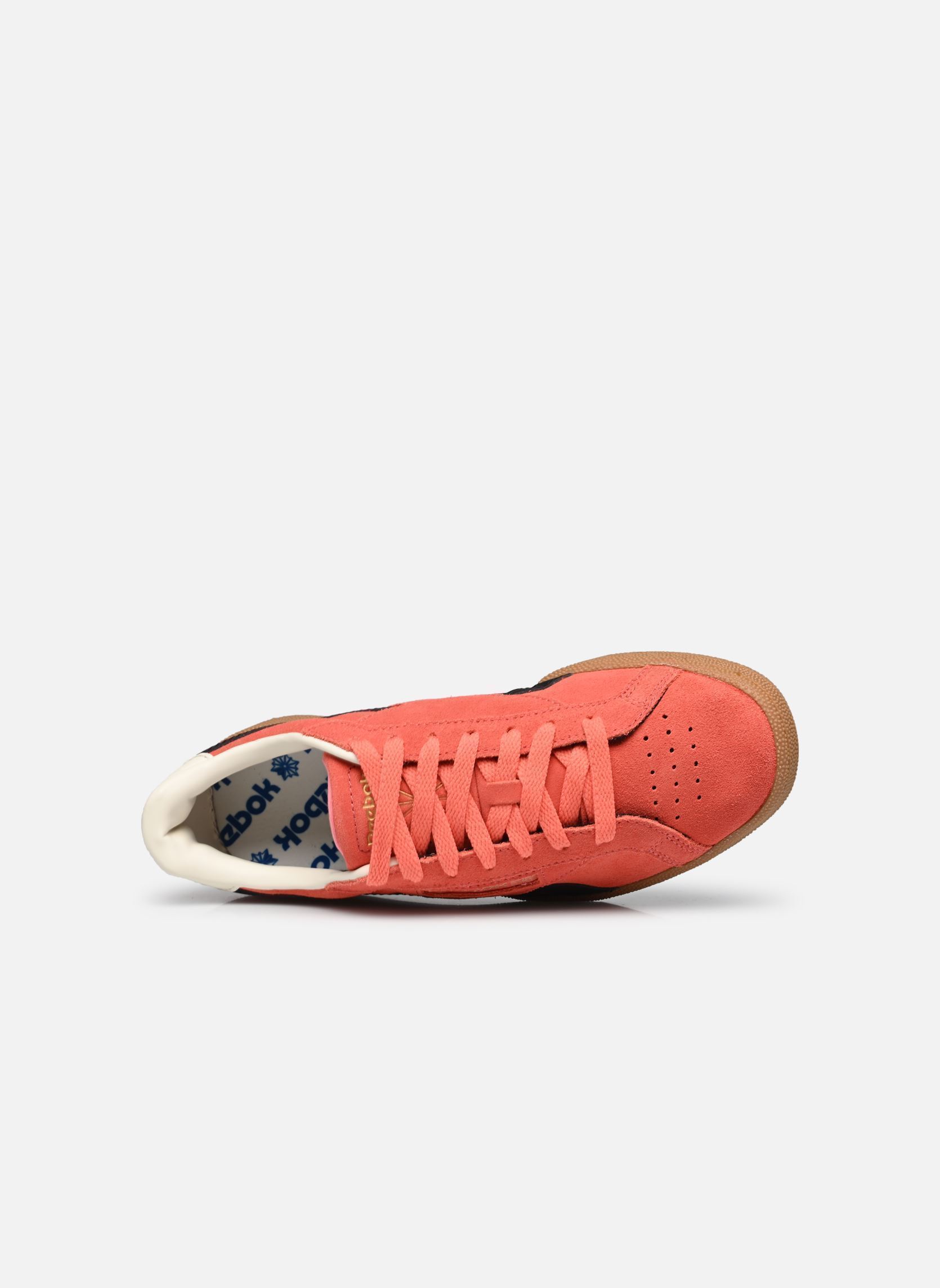Baskets Club C Grounds Uk femme orange Reebok Baskets Club C Grounds Uk femme orange SUNSETCORAL/BLACK/GUM