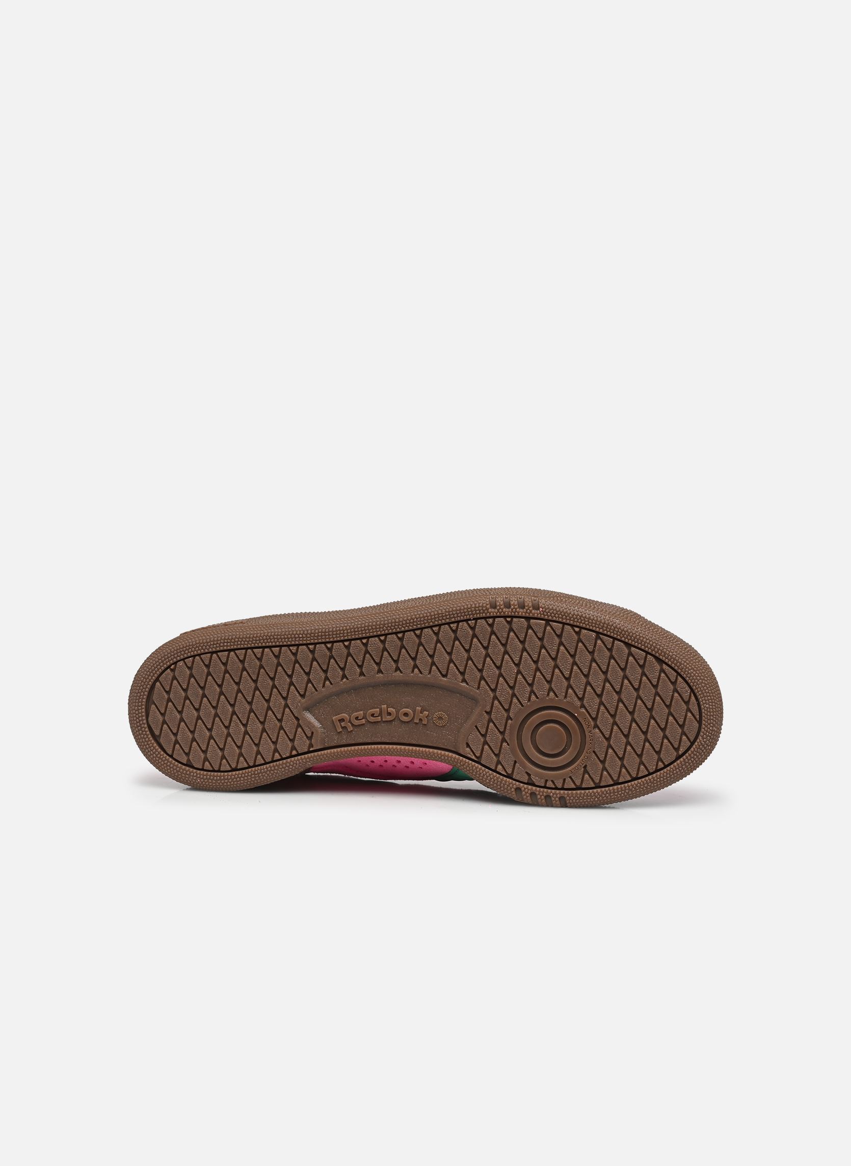 Baskets Club C Grounds Uk femme rose Reebok Baskets Club C Grounds Uk femme rose ATOMICPINK/UPGRADEGREEN/GUM