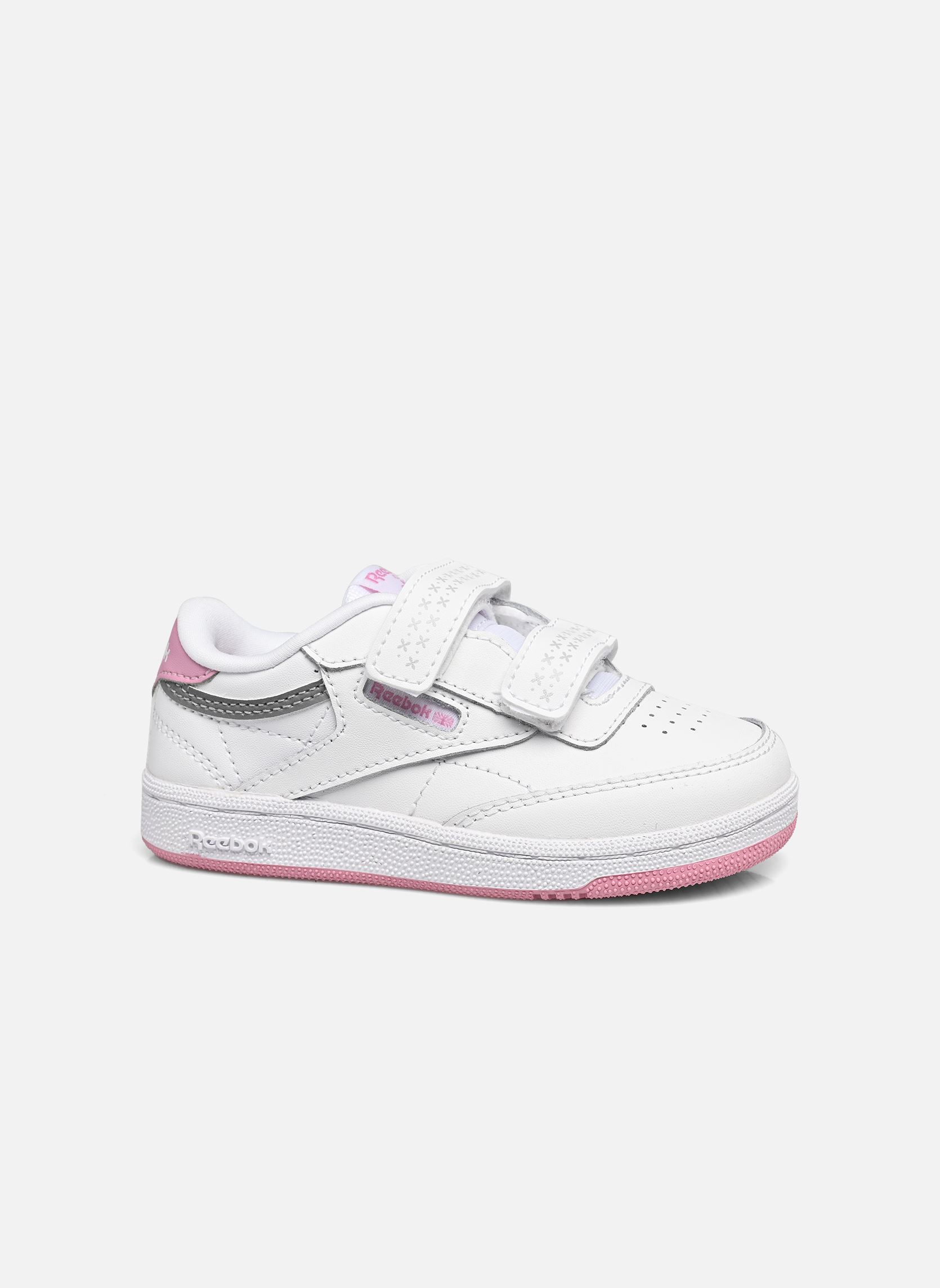 Sneaker Club C 2V 2.0 mädchen weiß Reebok Sneaker Club C 2V 2.0 mädchen weiß Ftwwht/Jaspnk/Pugry2