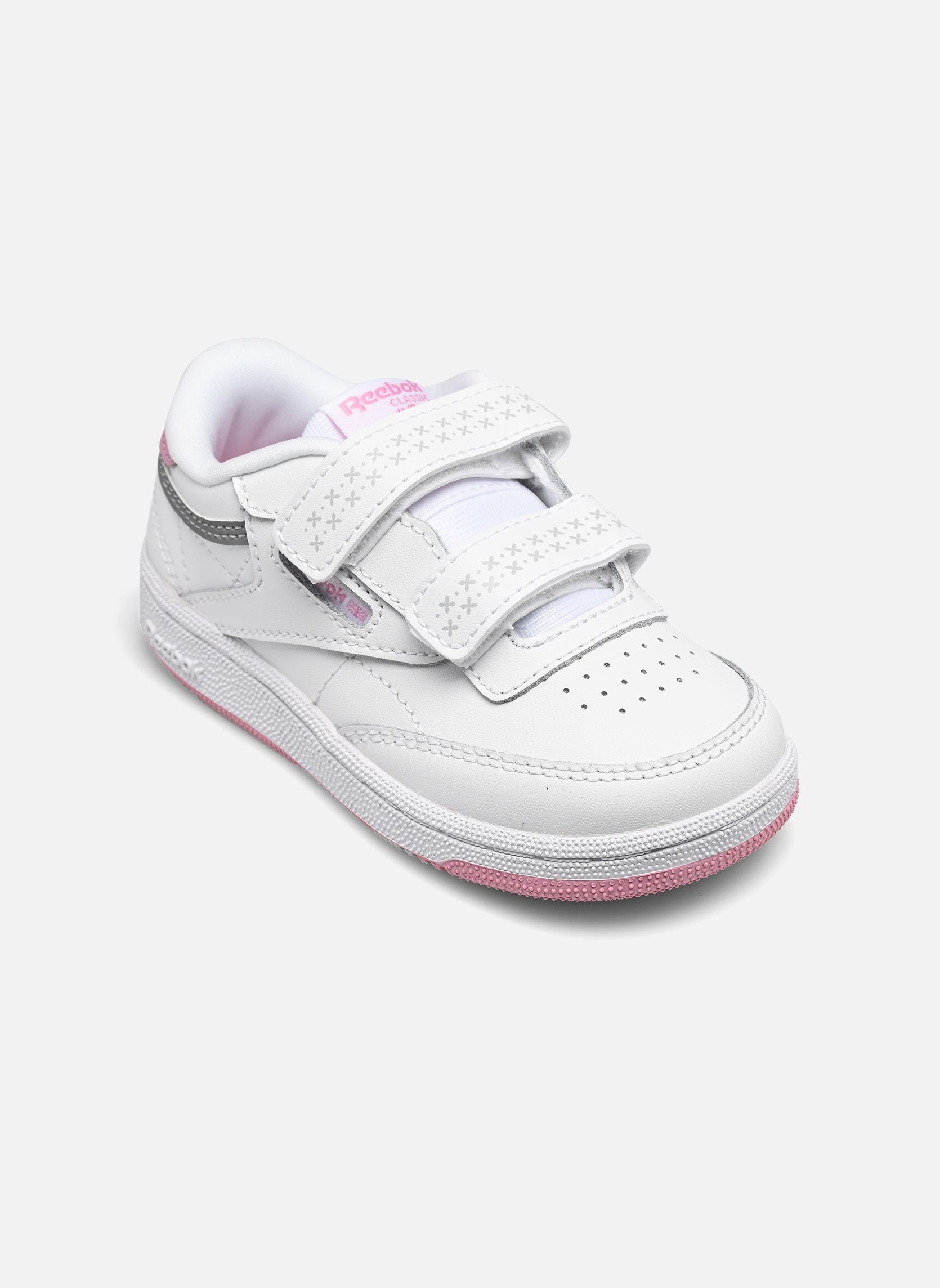 Sneaker Club C 2V 2.0 mädchen weiß Reebok Sneaker Club C 2V 2.0 mädchen weiß Ftwwht/Jaspnk/Pugry2