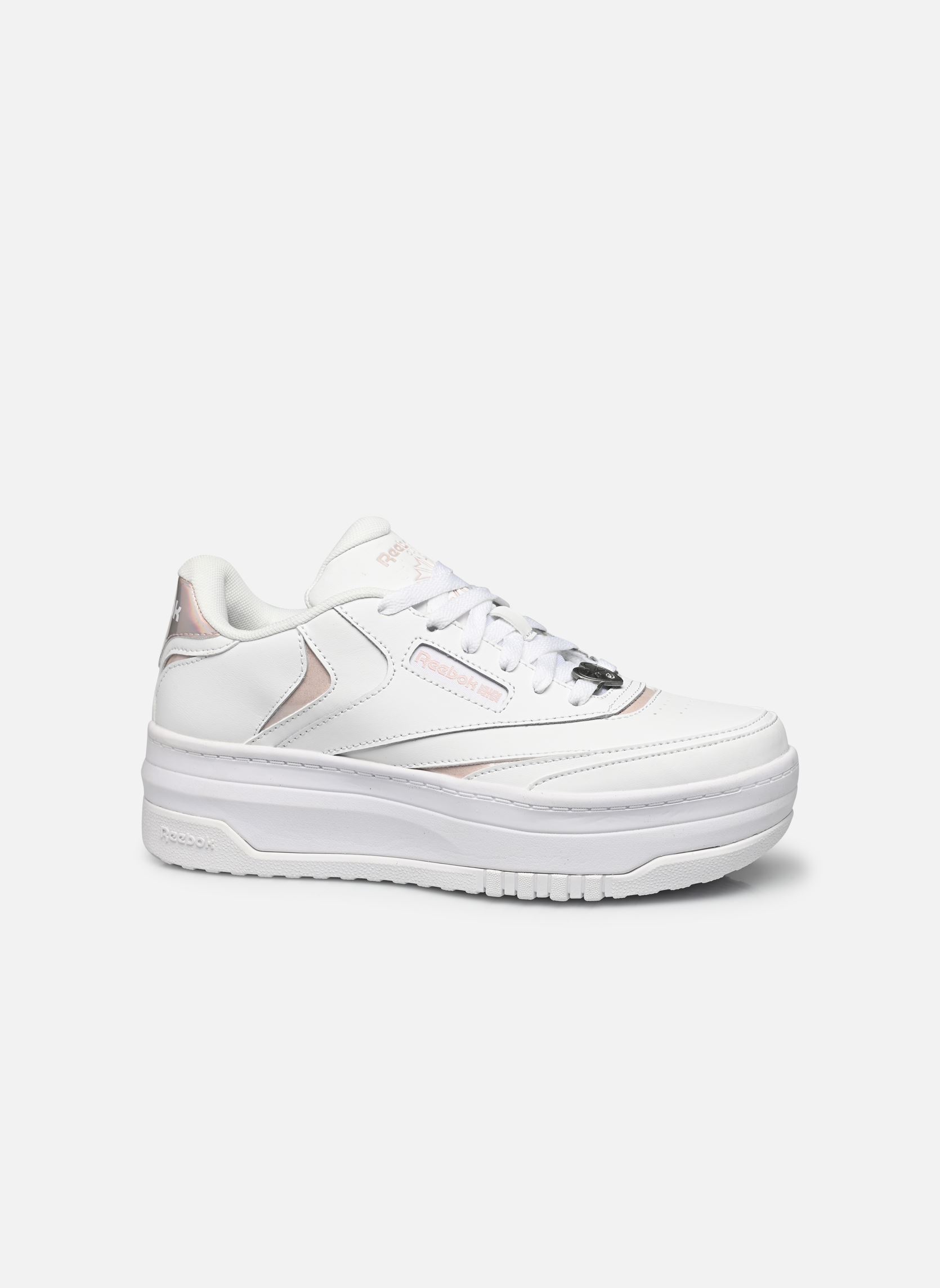 Baskets Club C Extra J fille blanc Reebok Baskets Club C Extra J fille blanc FTWWHT/FTWWHT/ASHLIL