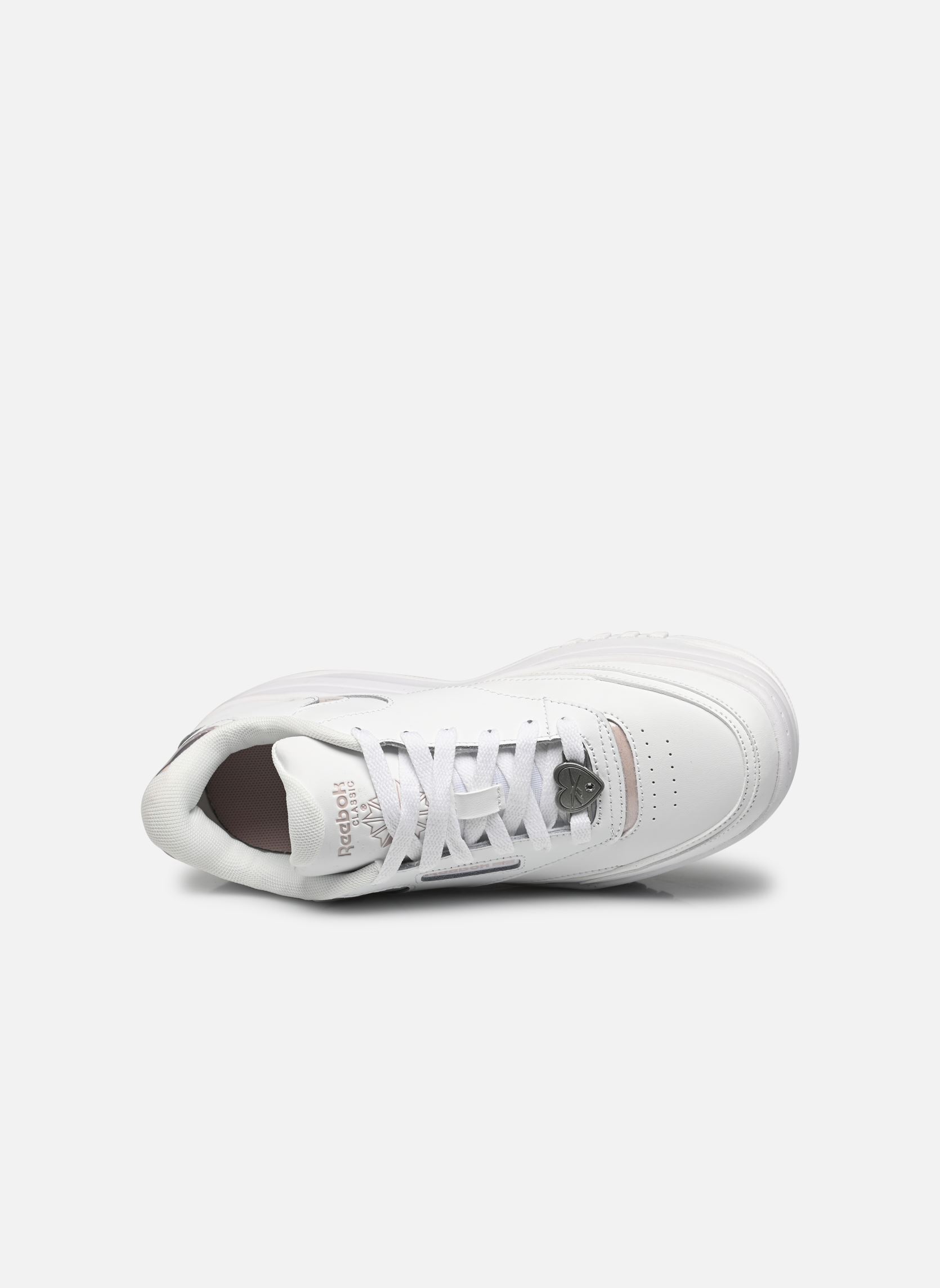 Baskets Club C Extra J fille blanc Reebok Baskets Club C Extra J fille blanc FTWWHT/FTWWHT/ASHLIL