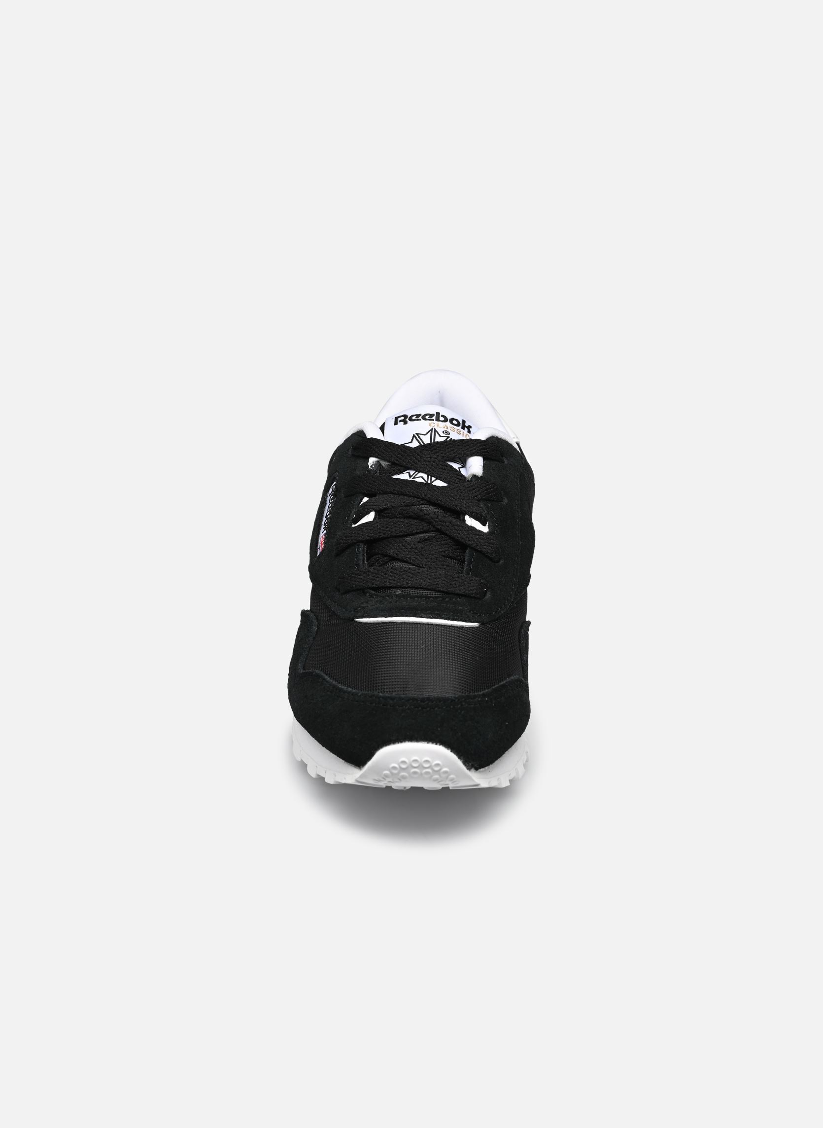 Niedrige Sneaker Cl Nylon K schwarz Reebok Niedrige Sneaker Cl Nylon K schwarz Blackblackwhite