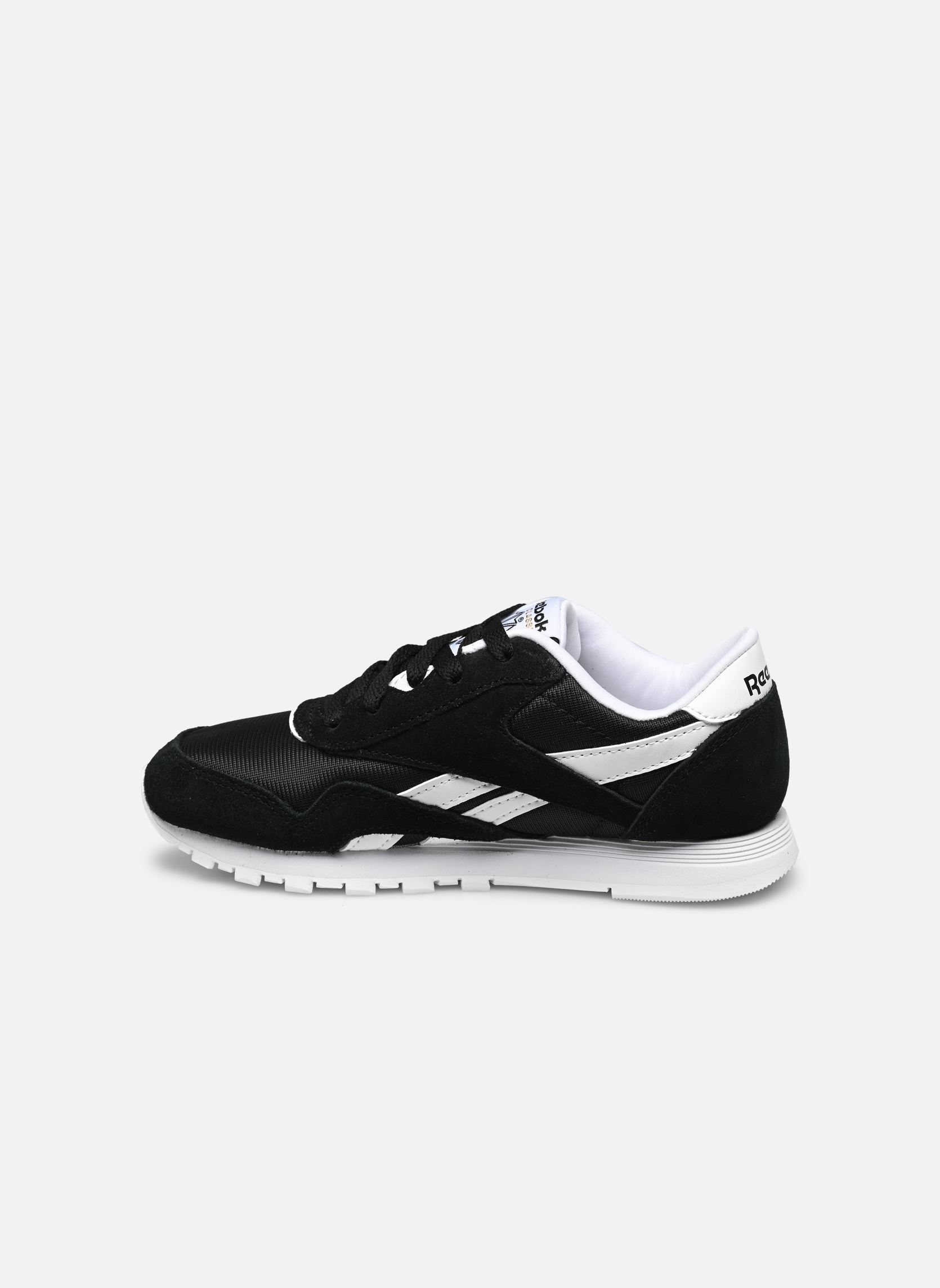 Niedrige Sneaker Cl Nylon K schwarz Reebok Niedrige Sneaker Cl Nylon K schwarz Blackblackwhite