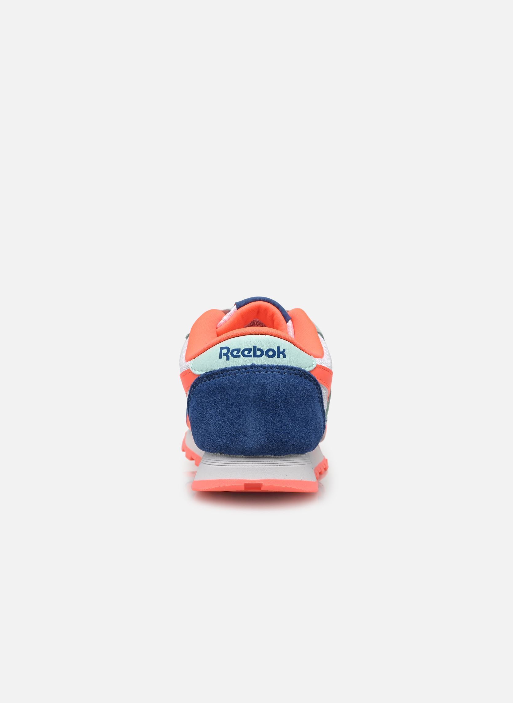 Niedrige Sneaker Cl Nylon K blau Reebok Niedrige Sneaker Cl Nylon K blau TWILIGIHTBLUE/FTWRWHITE/FLASHO