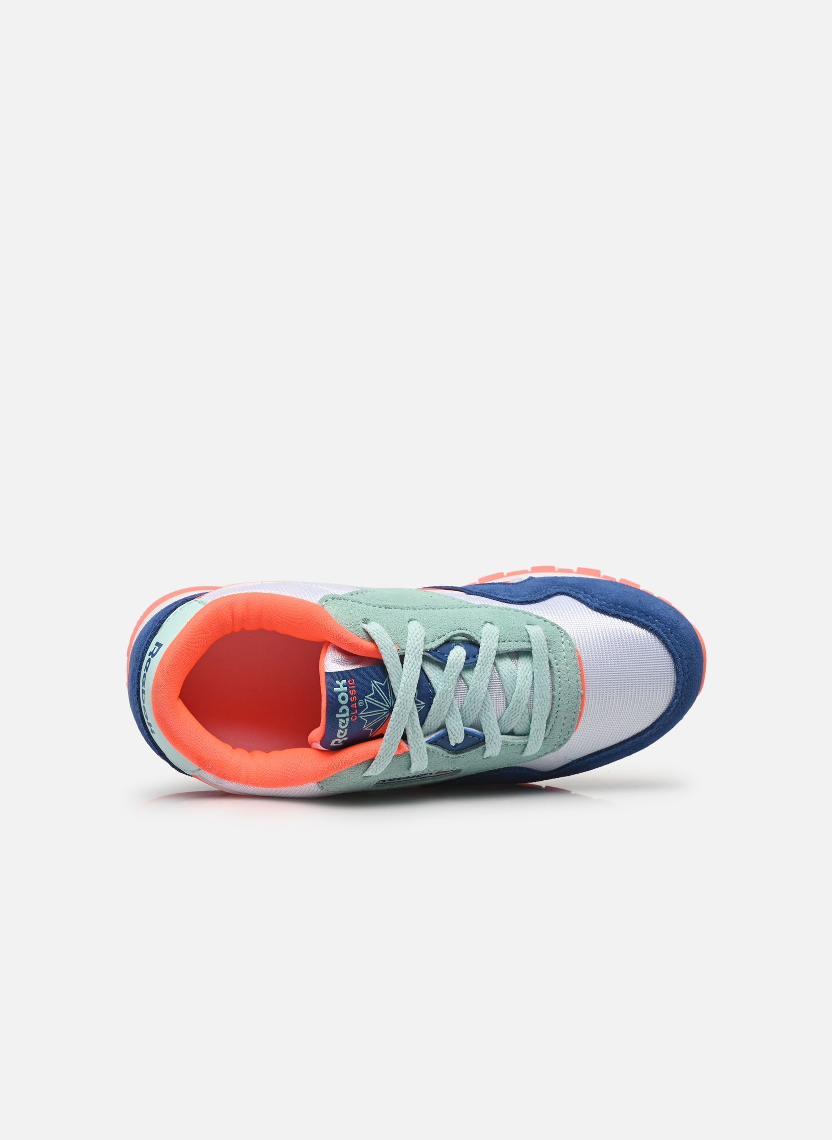 Niedrige Sneaker Cl Nylon K blau Reebok Niedrige Sneaker Cl Nylon K blau TWILIGIHTBLUE/FTWRWHITE/FLASHO