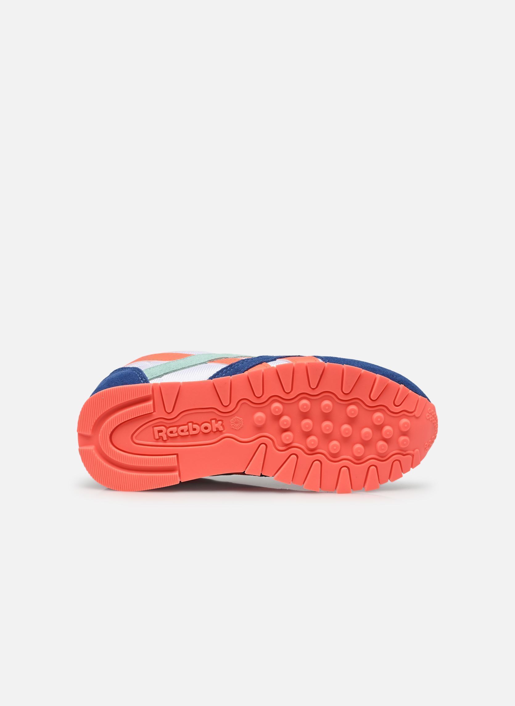 Niedrige Sneaker Cl Nylon K blau Reebok Niedrige Sneaker Cl Nylon K blau TWILIGIHTBLUE/FTWRWHITE/FLASHO