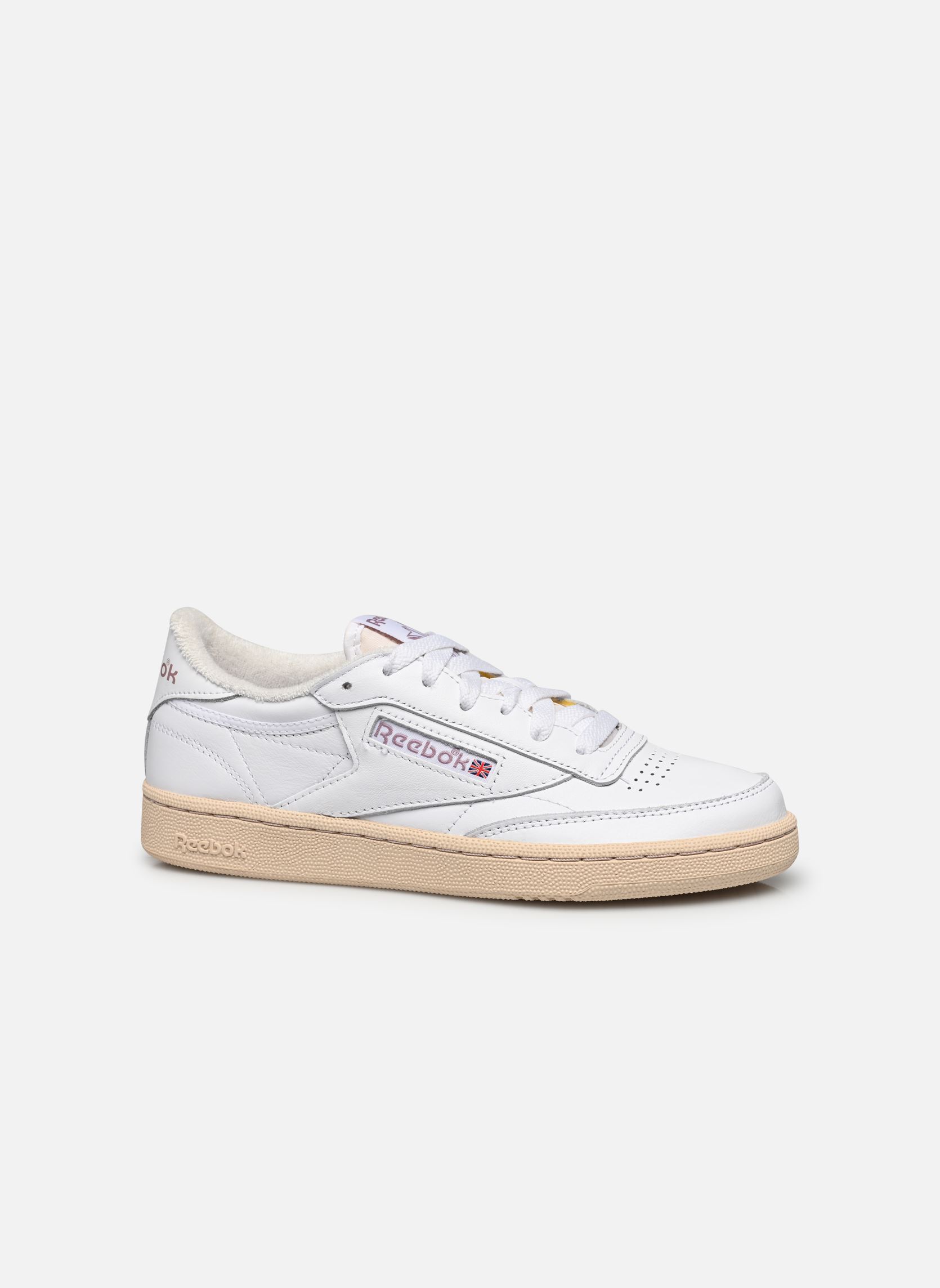 Baskets Club C 85 Vintage femme blanc Reebok Baskets Club C 85 Vintage femme blanc FTWWHT/CHALK/INFLIL