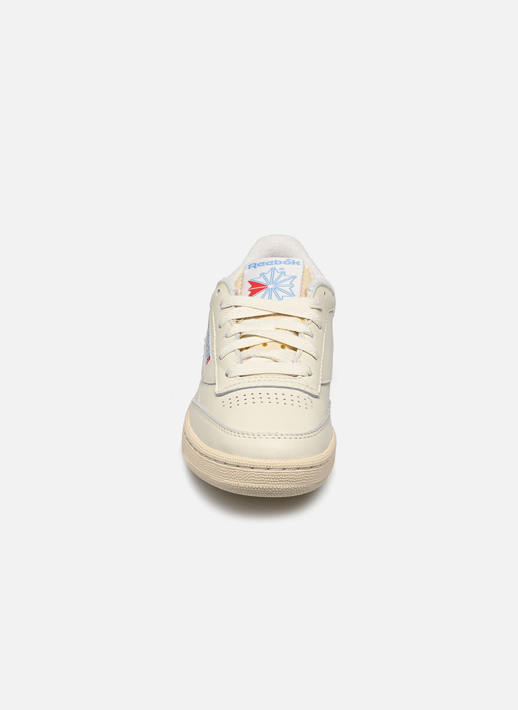 Baskets Club C 85 Vintage femme blanc Reebok Baskets Club C 85 Vintage femme blanc CHALK/ALABAS/SKYBLU