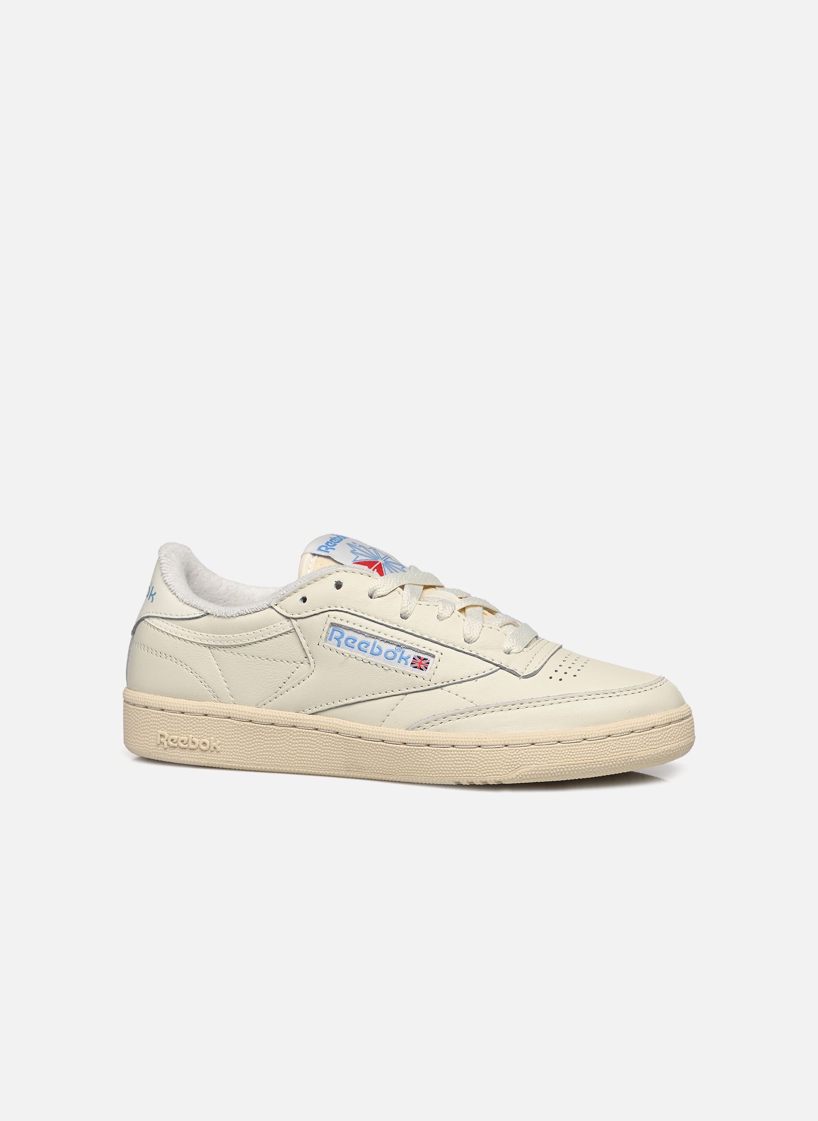 Baskets Club C 85 Vintage femme blanc Reebok Baskets Club C 85 Vintage femme blanc CHALK/ALABAS/SKYBLU