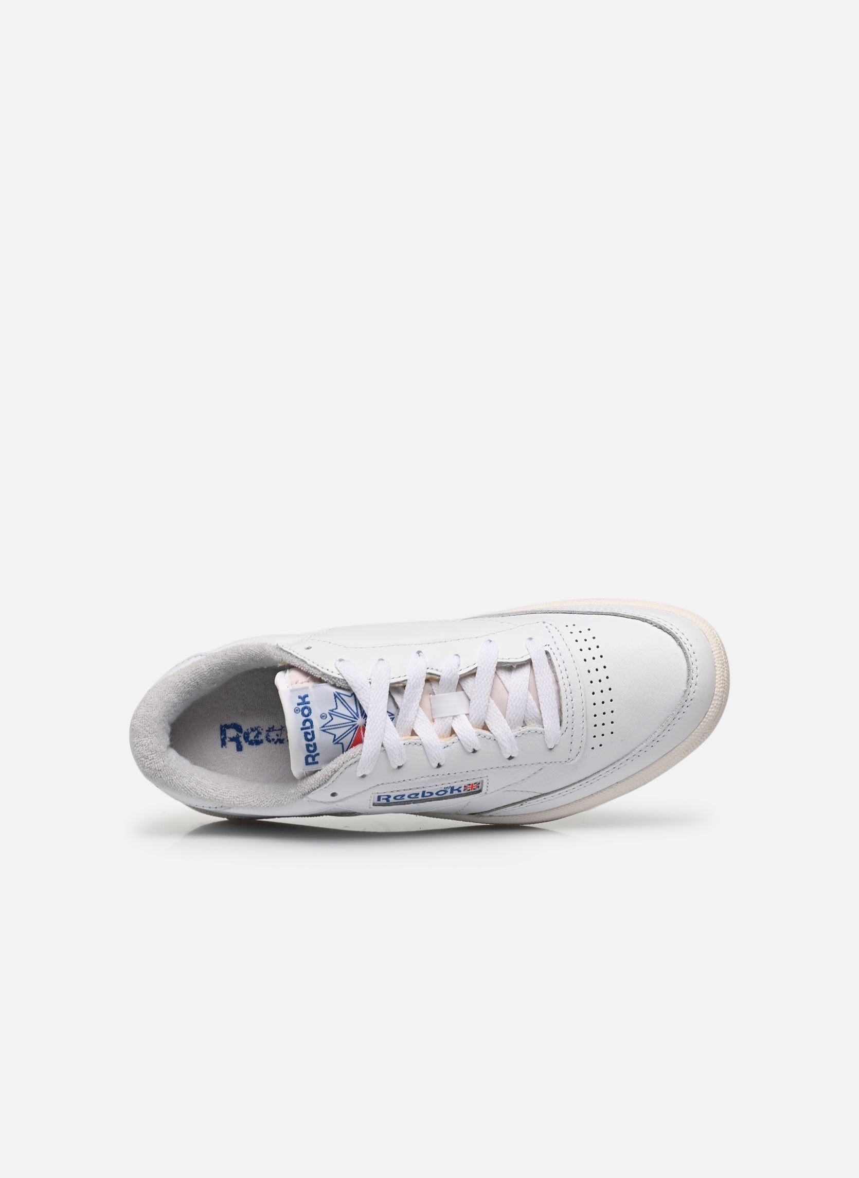Sneaker Club C 85 Vintage weiß Reebok Sneaker Club C 85 Vintage weiß FTWWHT/CHALK/VECBLU