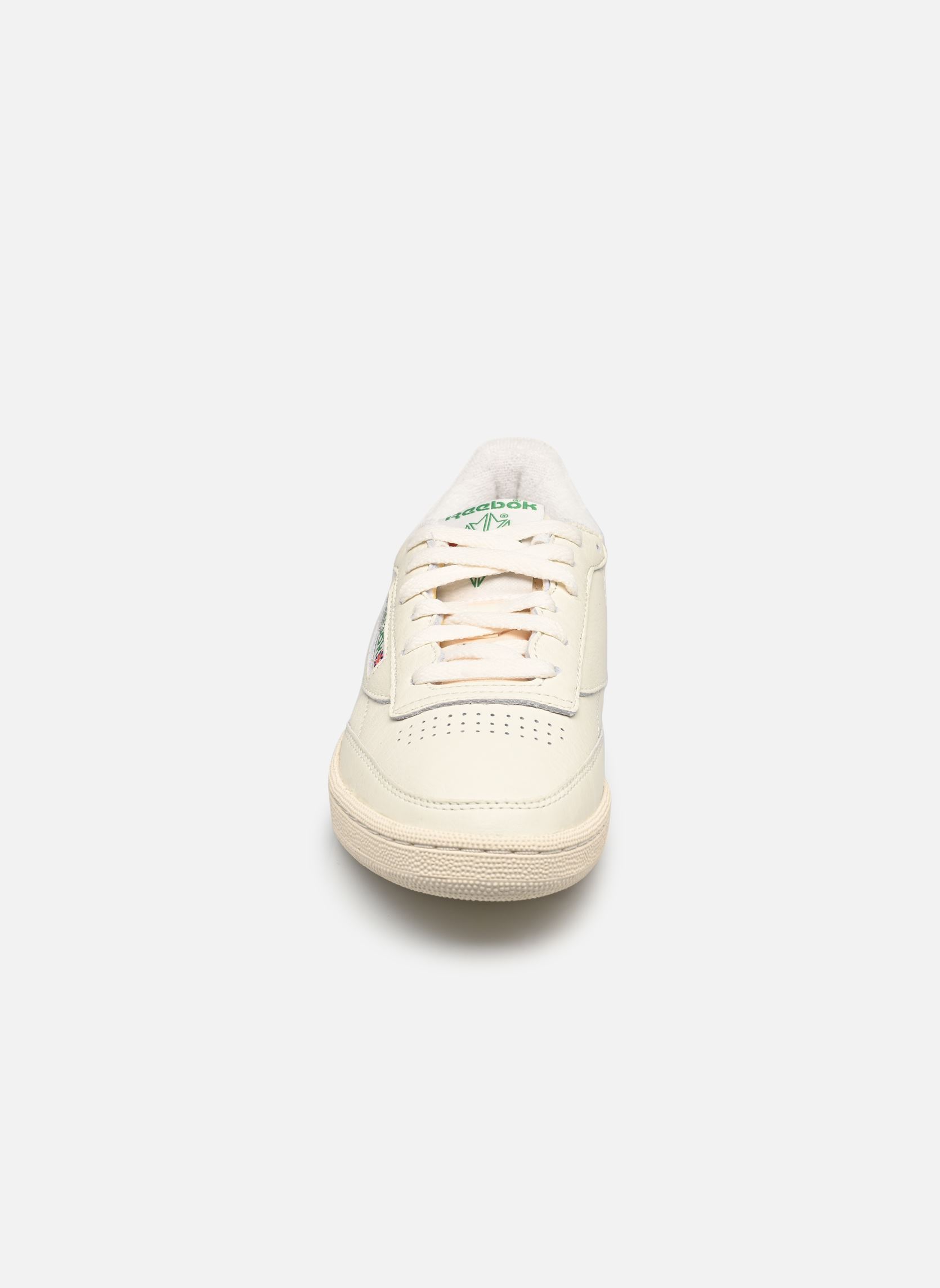 Baskets Club C 85 Vintage femme blanc Reebok Baskets Club C 85 Vintage femme blanc CHALK/ALABAS/GLEGRN