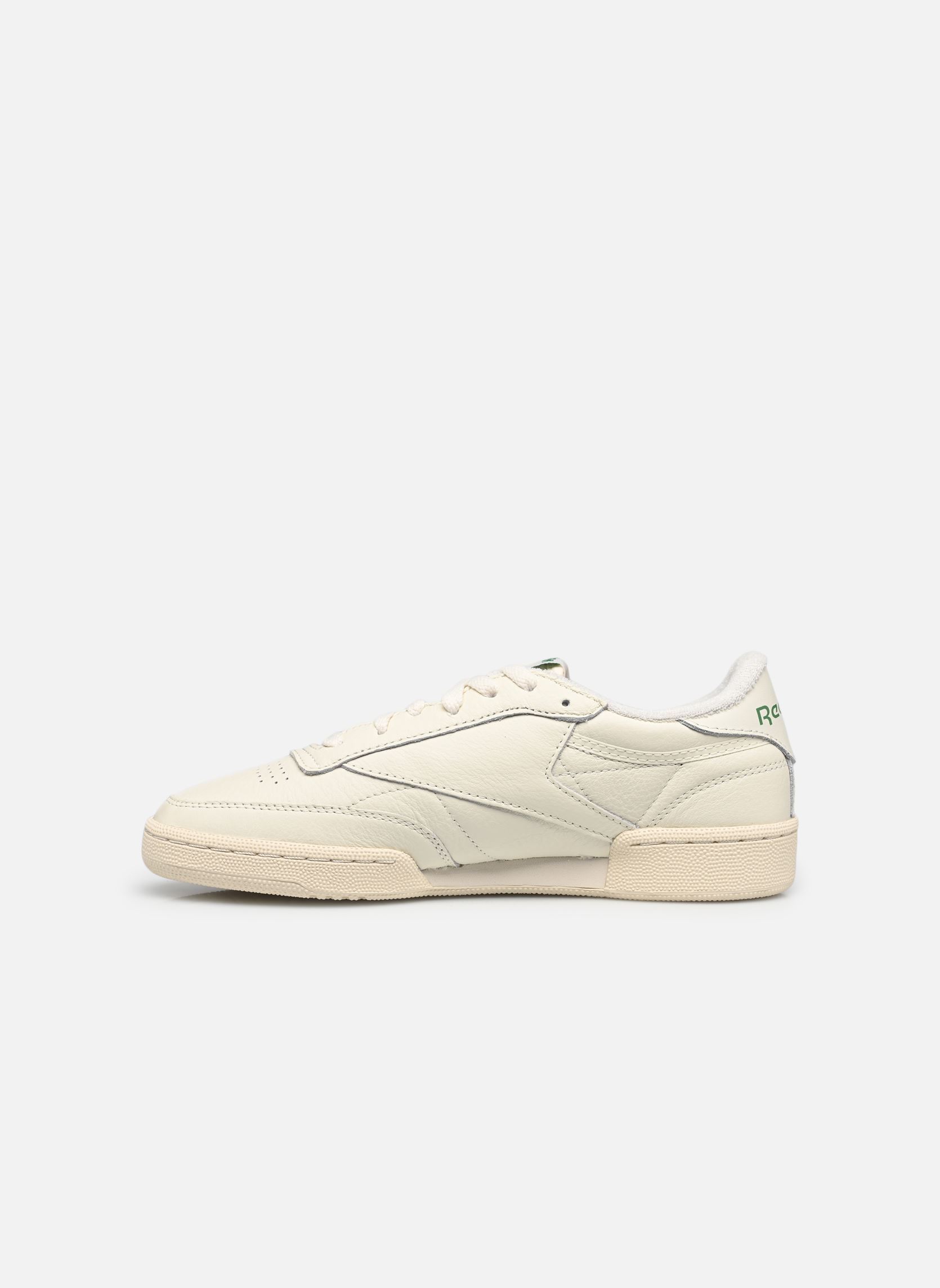 Baskets Club C 85 Vintage femme blanc Reebok Baskets Club C 85 Vintage femme blanc CHALK/ALABAS/GLEGRN