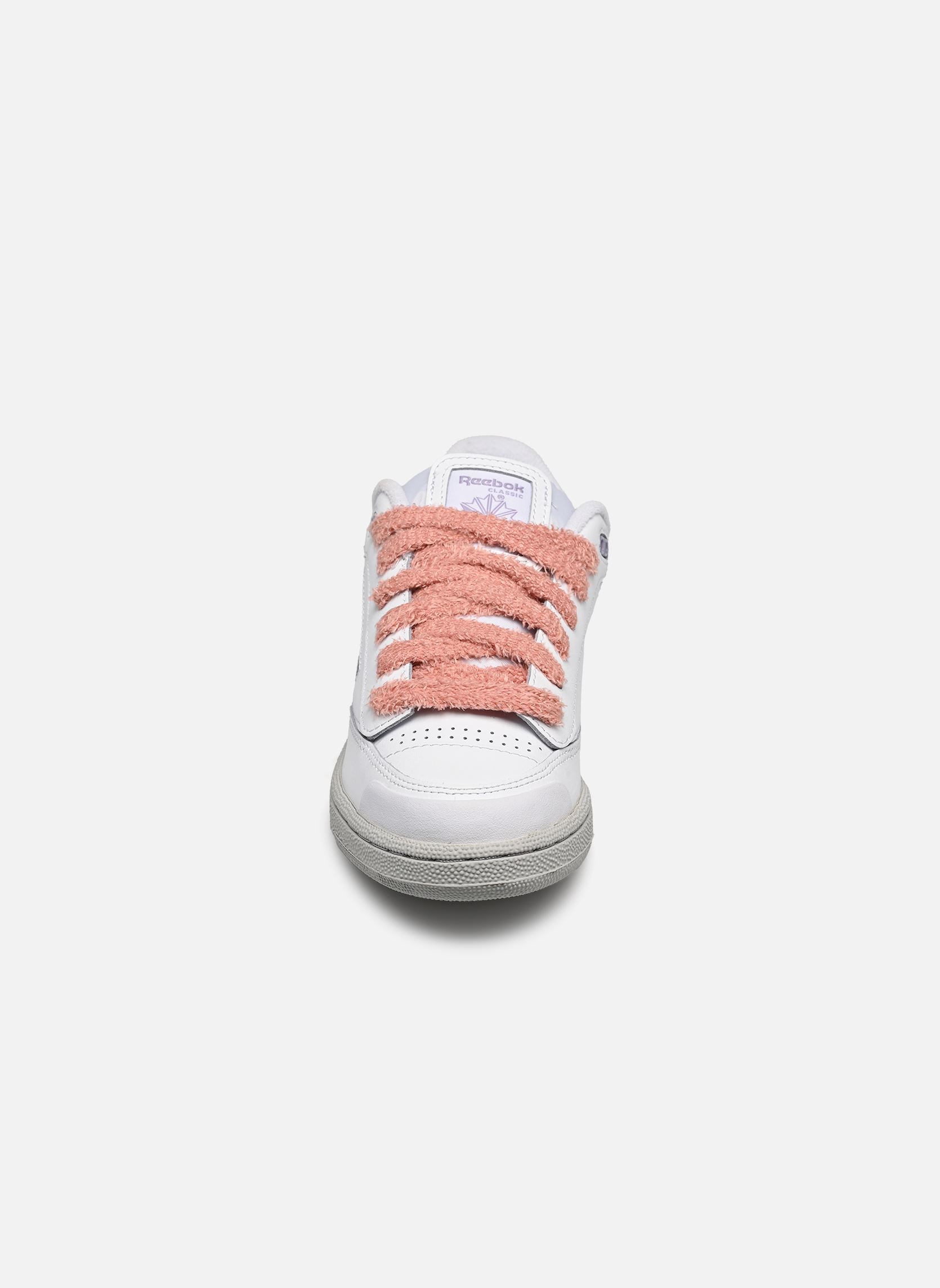 Sneakers Club C Bulc W dames wit Reebok Sneakers Club C Bulc W dames wit WHITE/WHITE/DUSKPURPLE