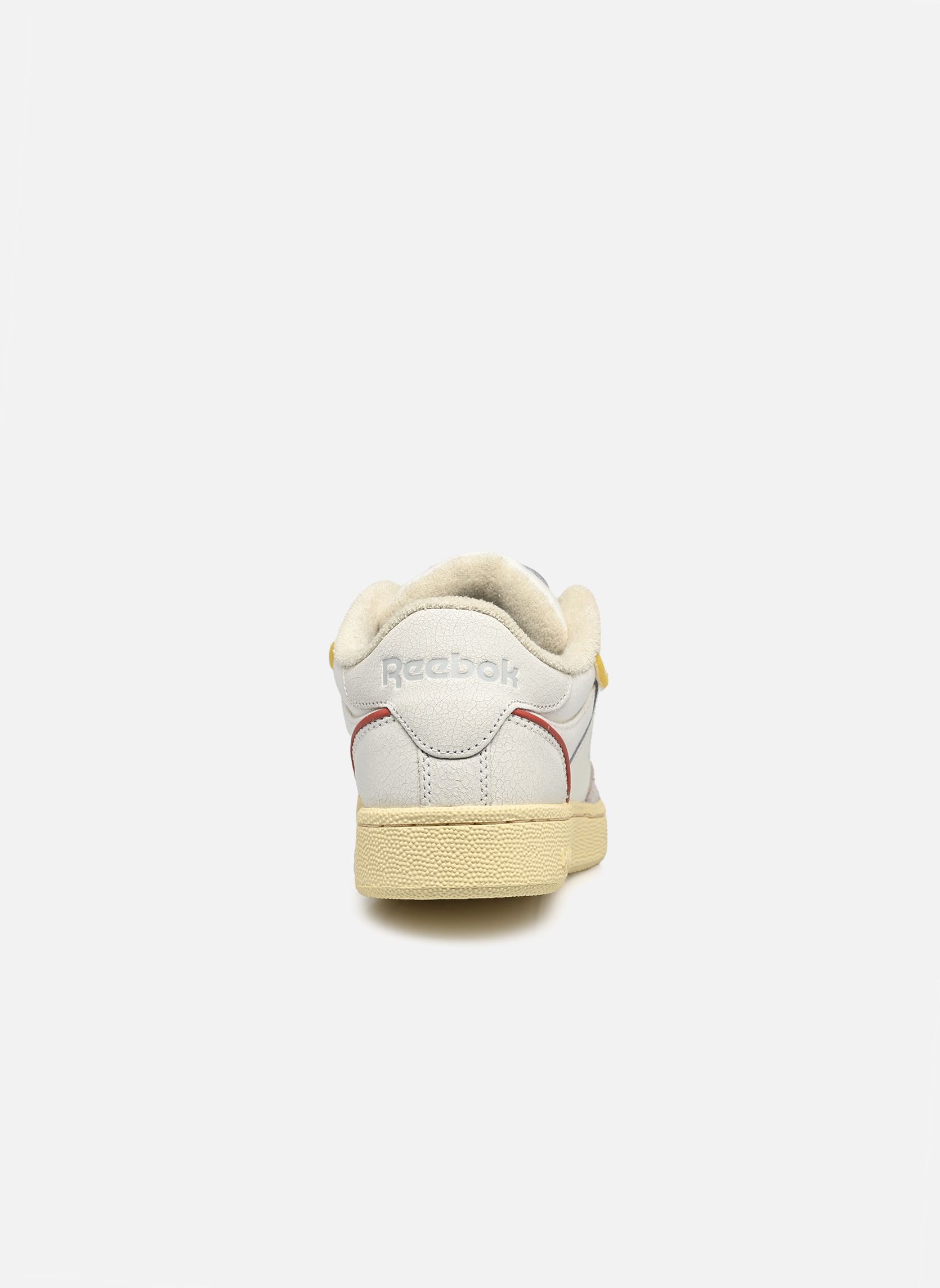 Sneakers Club C Bulc W dames wit Reebok Sneakers Club C Bulc W dames wit CHALK/CHALK/WEATHEREDWHITE
